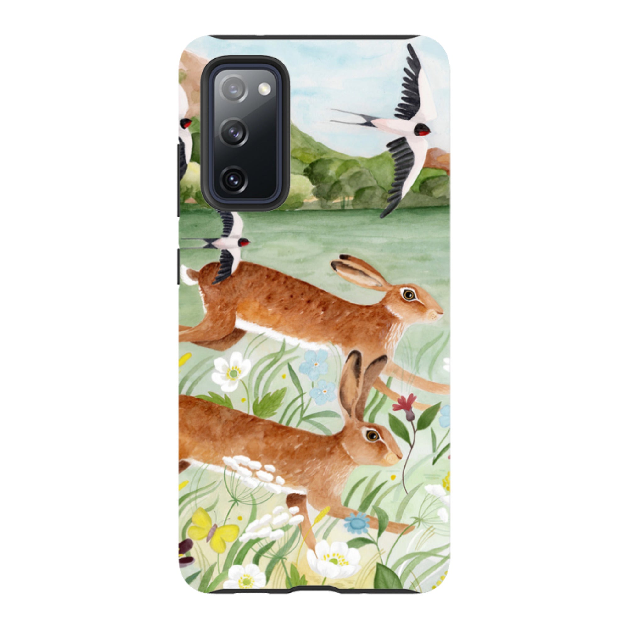 Samsung Tough Case - Hares By Bex Parkin