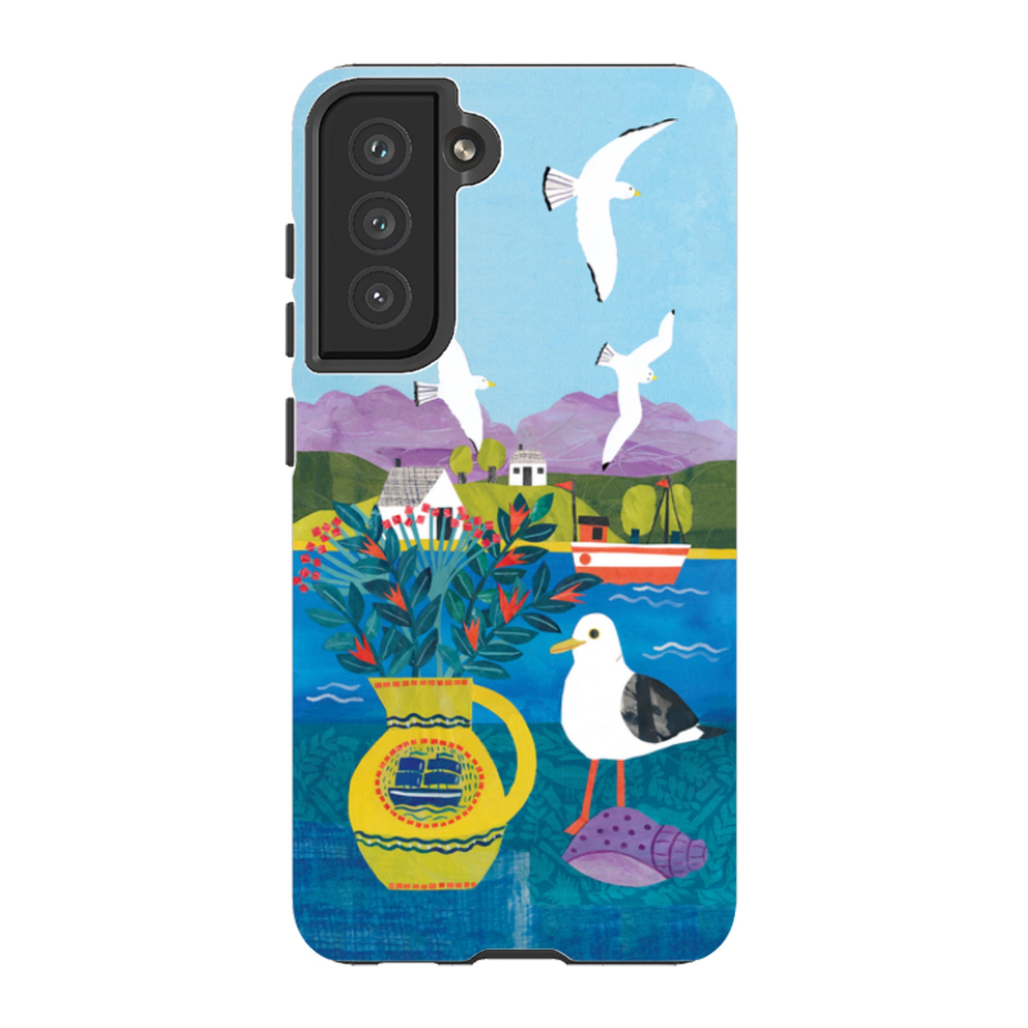 Samsung Tough  Case - Seagulls By Tracey English