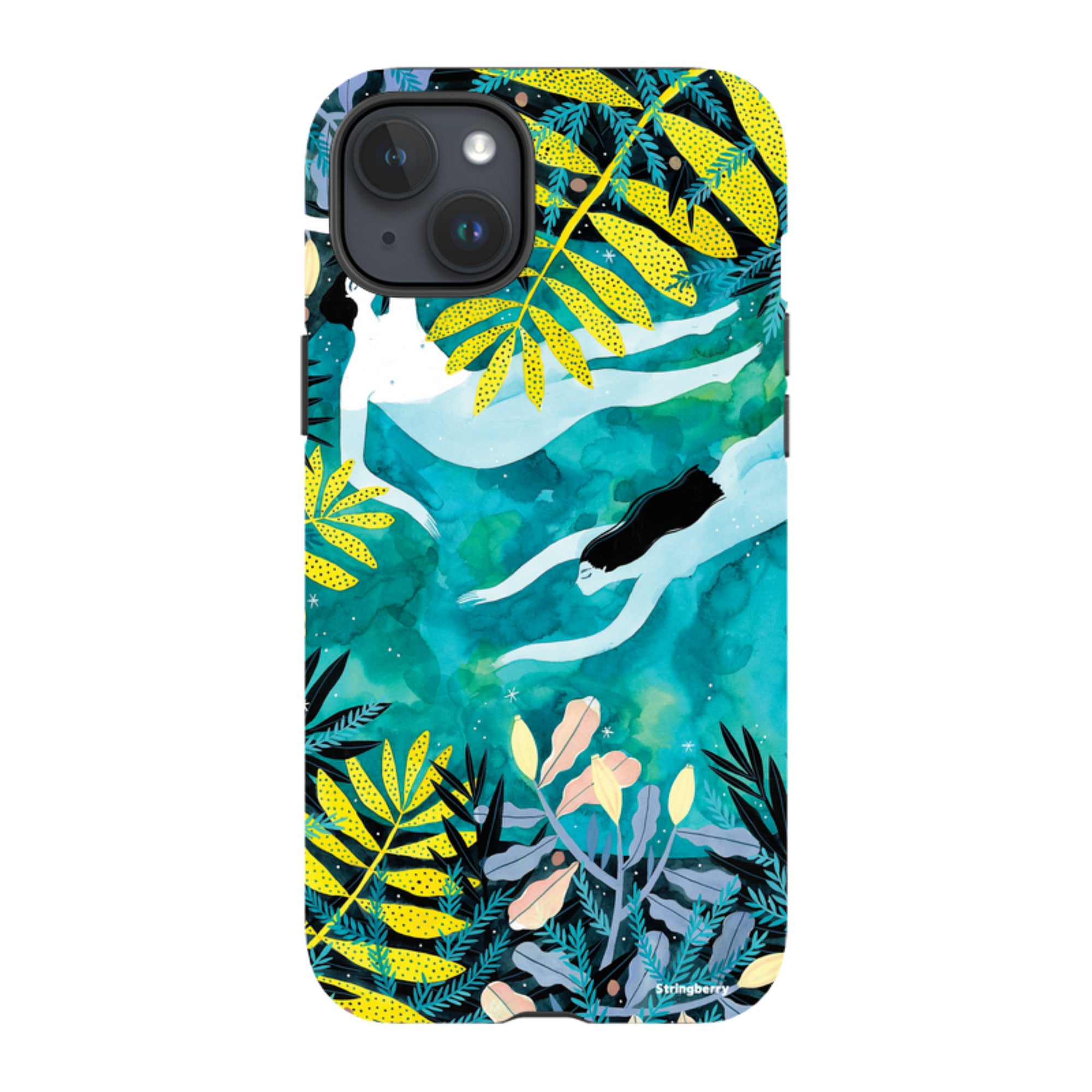 iPhone Tough Case - Night Swimming By Madalina Andronic