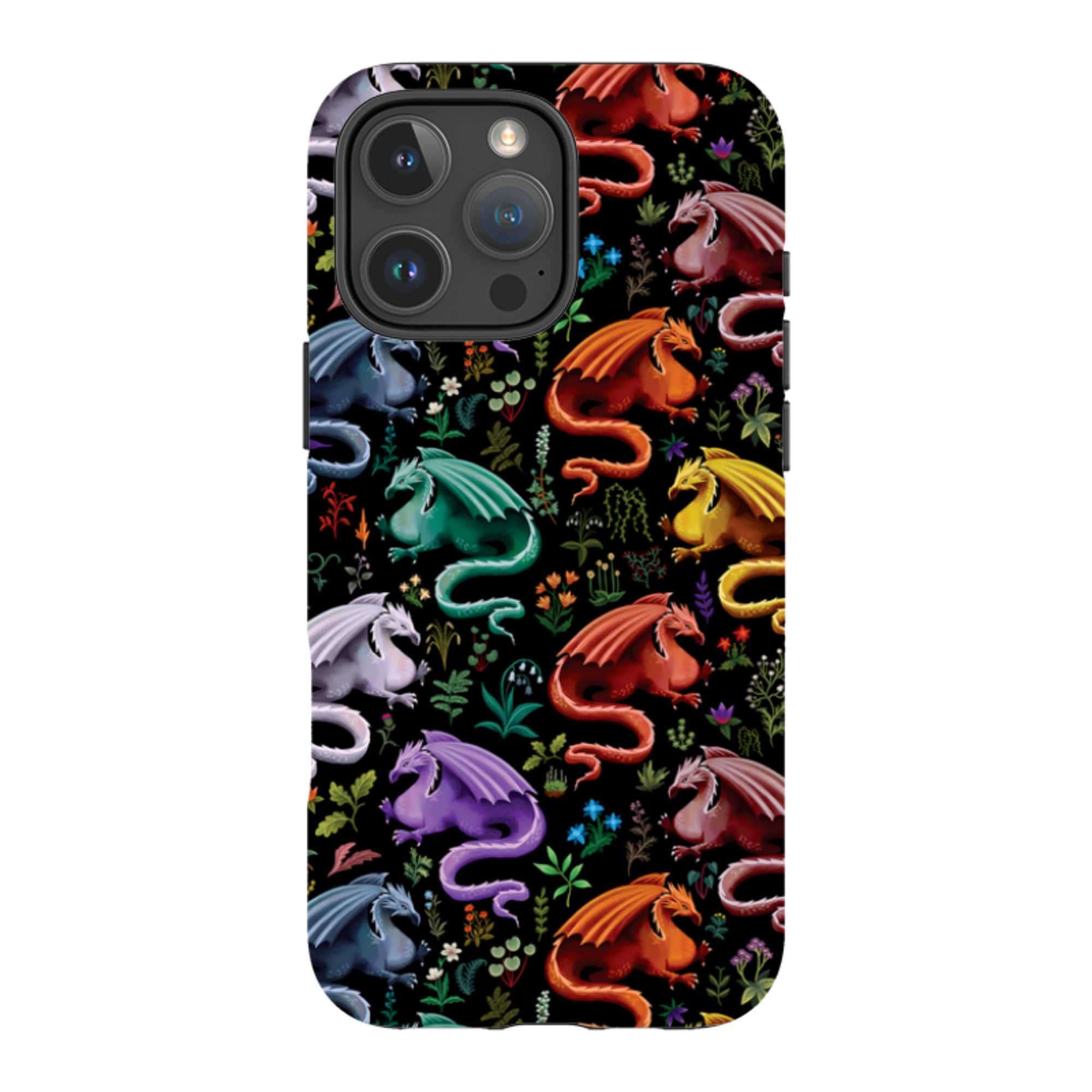 iPhone MagSafe Tough Case - Dragons By Anna Stead