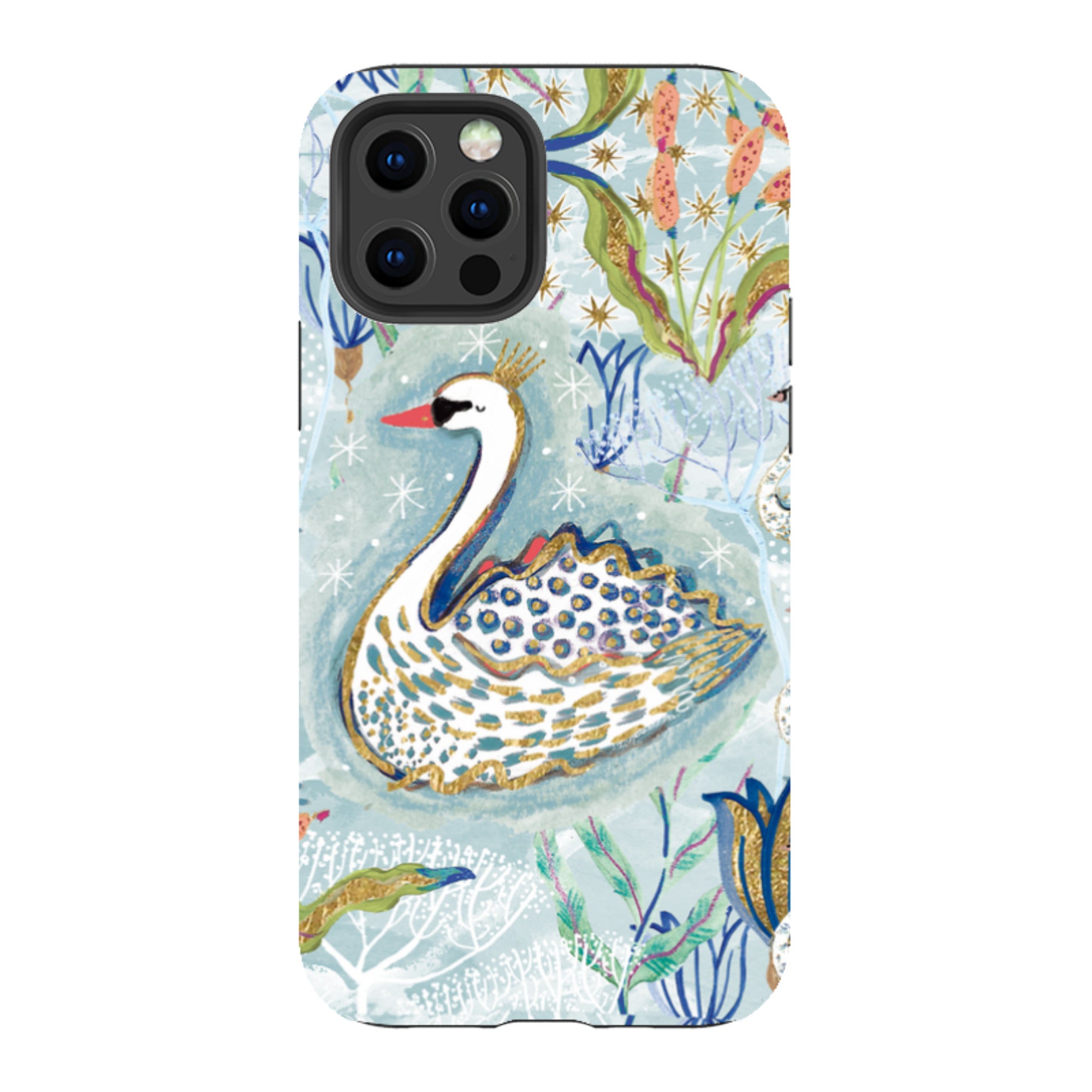 iPhone Tough Case - Seven Swans I By Emma Frances Grant
