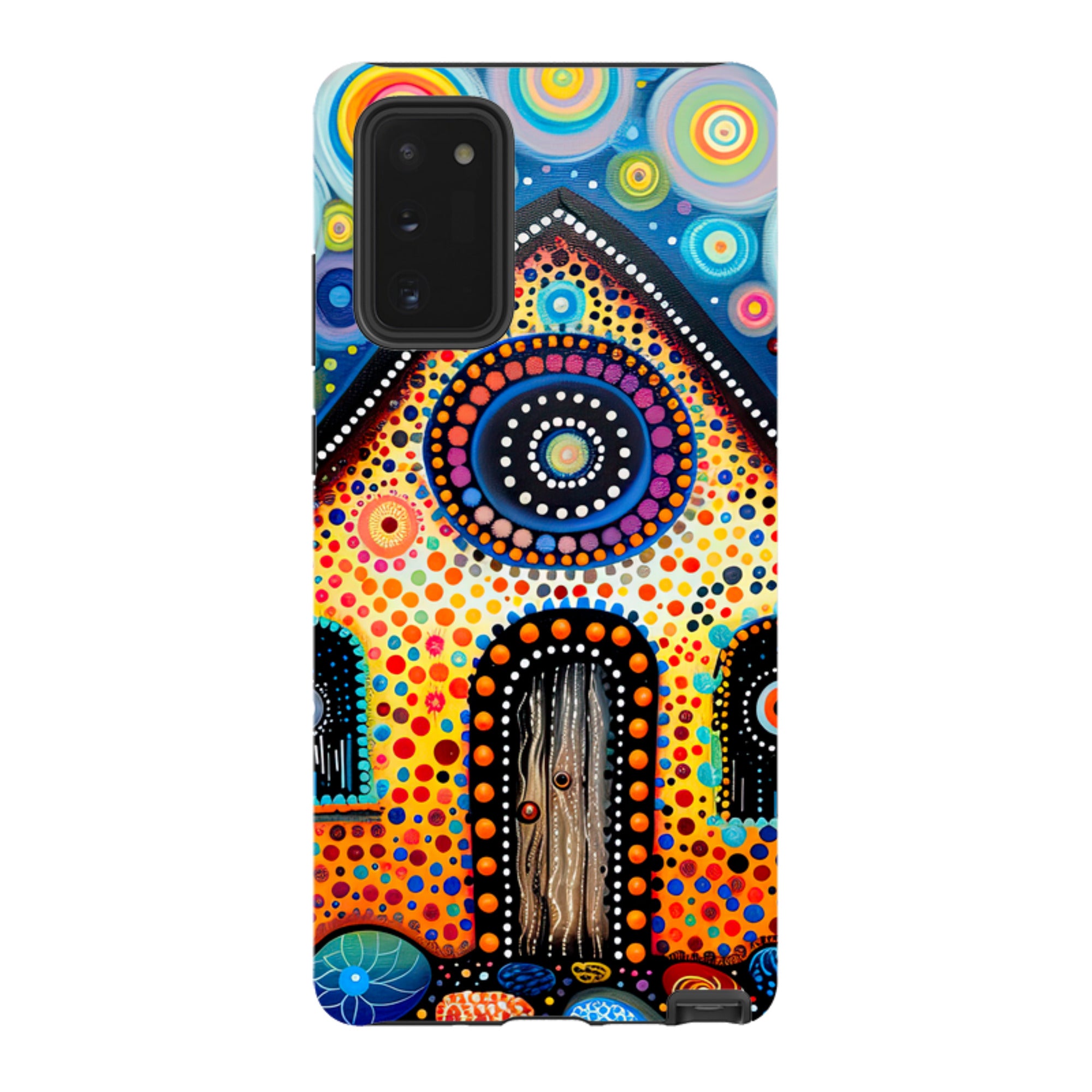 Samsung Tough Case - Folk Art House III