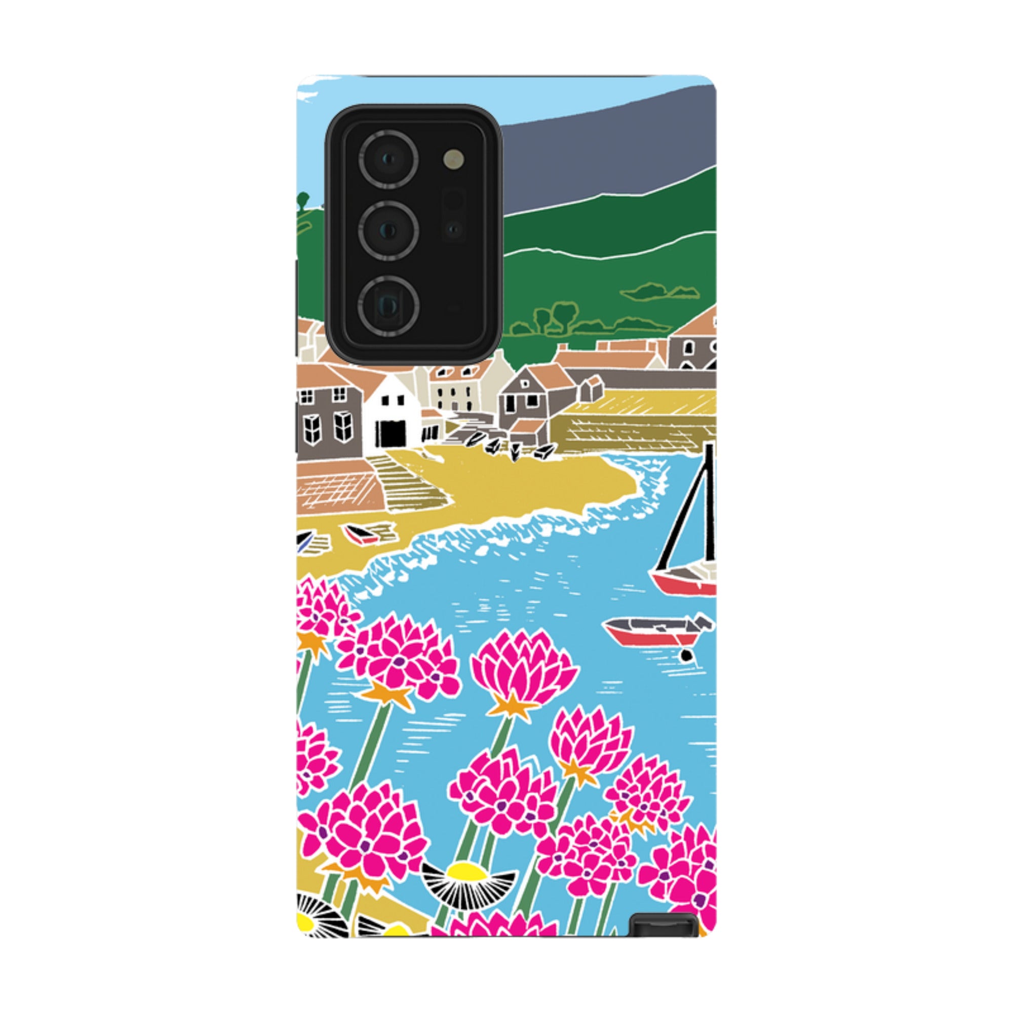 Samsung Tough Case - Quaint Harbour By Kate Heiss