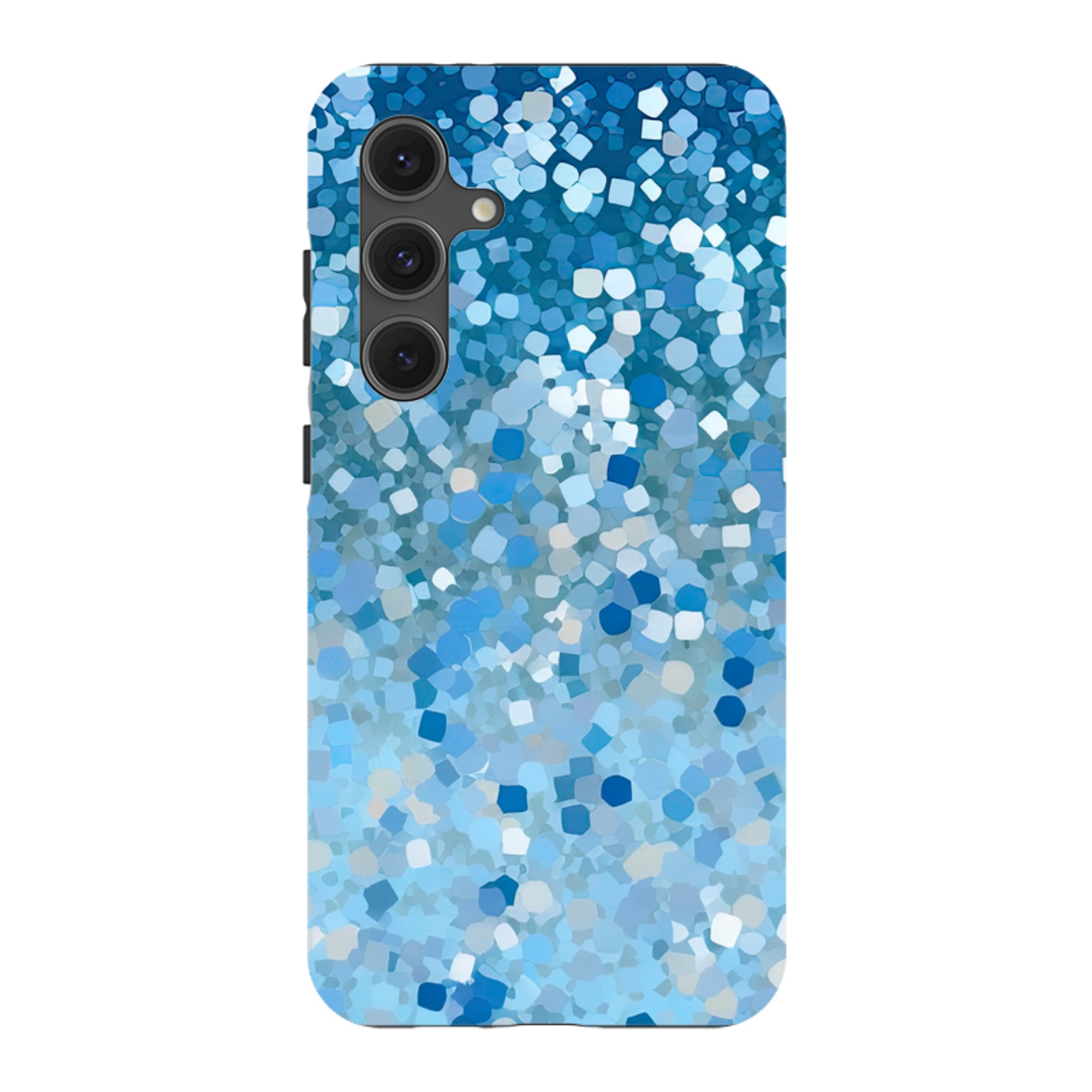 Samsung Tough Case - Blue Glitter II (Case Does Not Glitter)