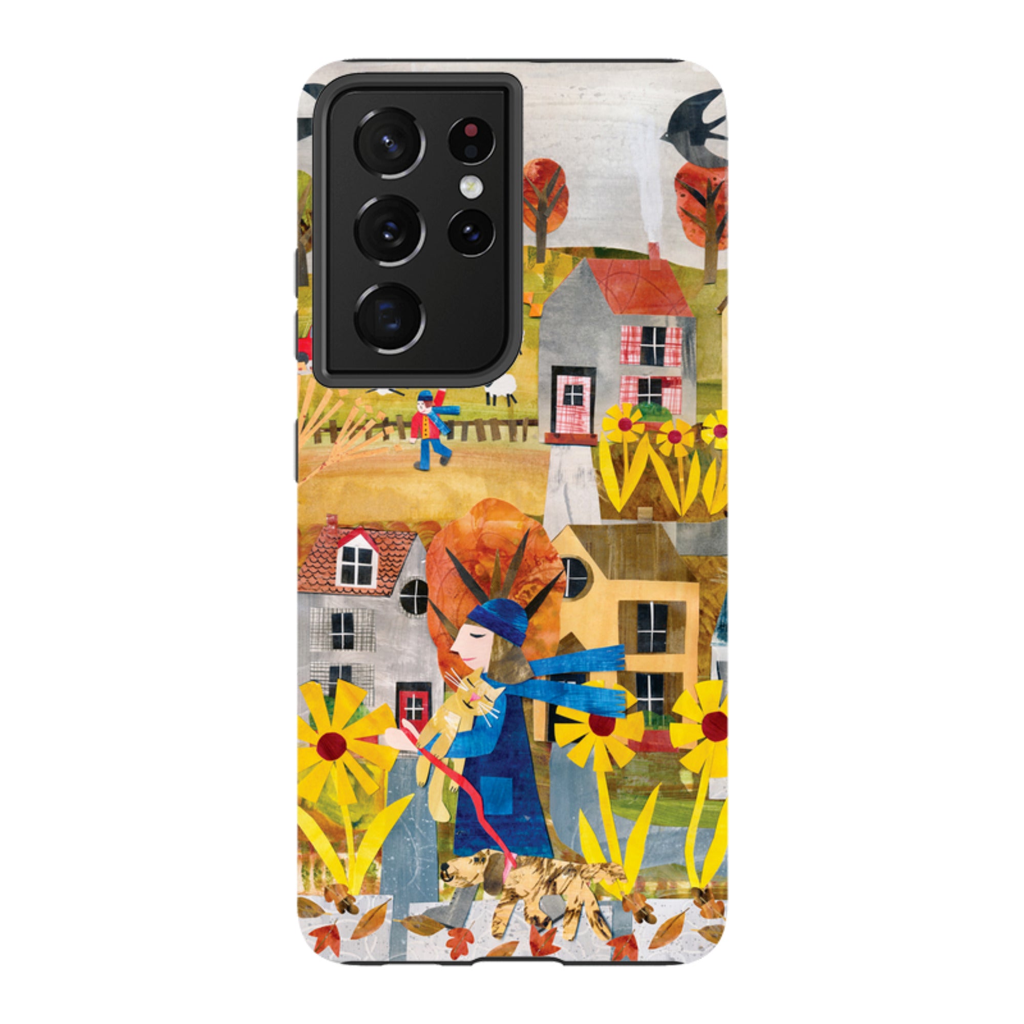 Samsung Tough Case - Autumn Walk By Tracey English