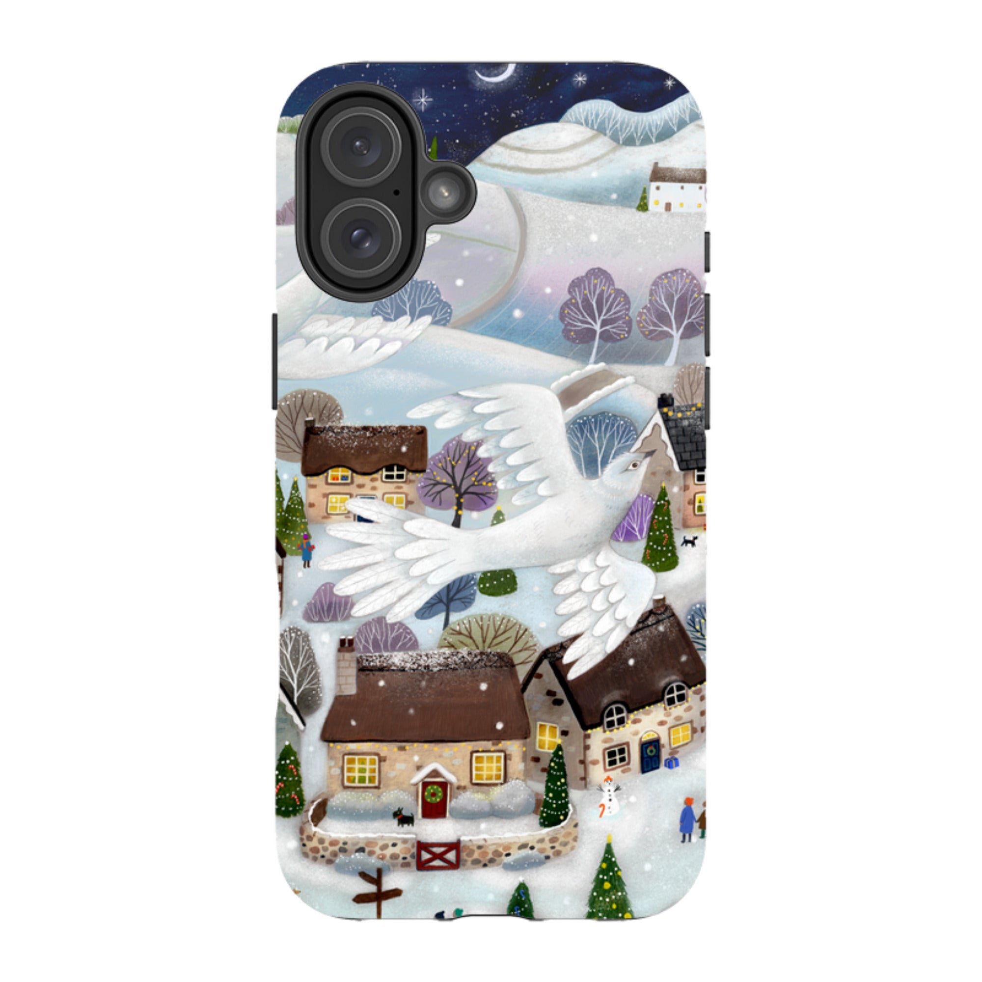 iPhone Tough Case - Advent Doves By Bex Parkin
