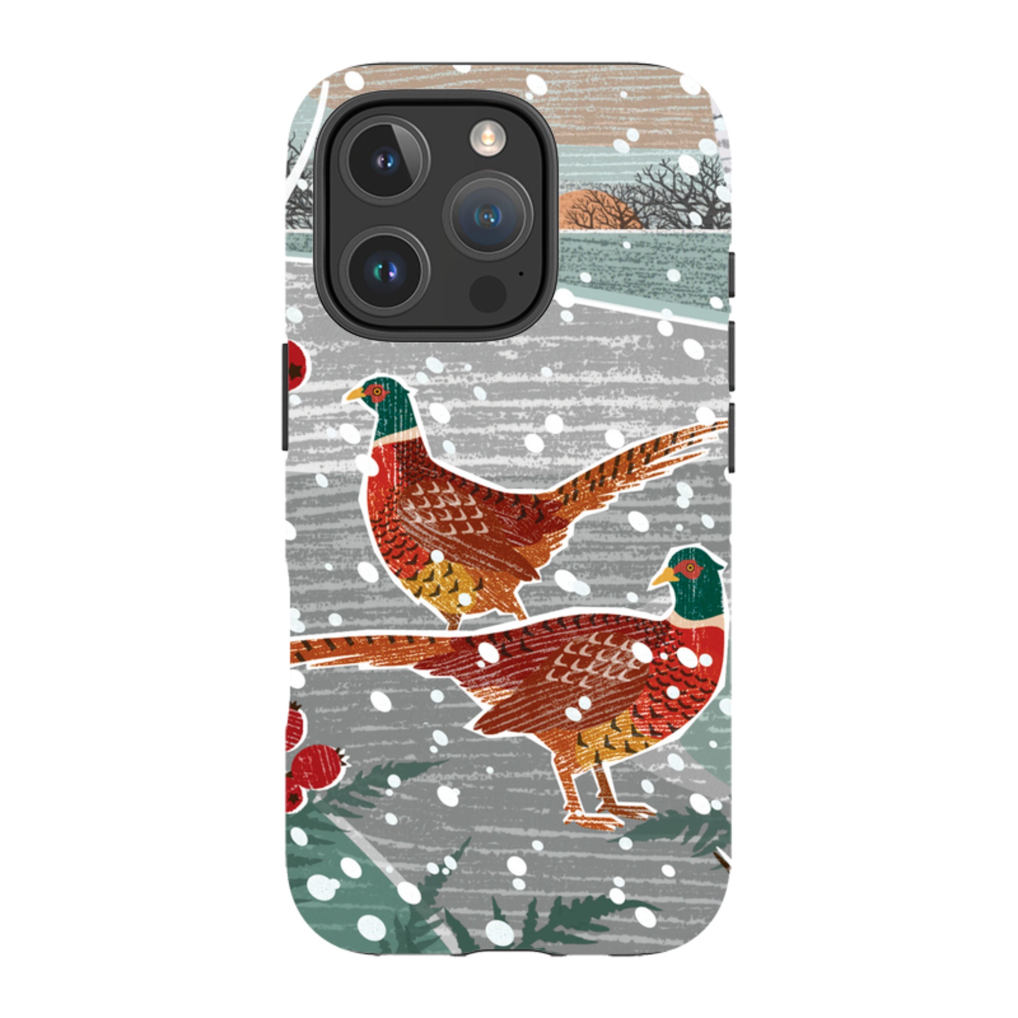 iPhone Tough Case - Snowy Day By Liane Payne