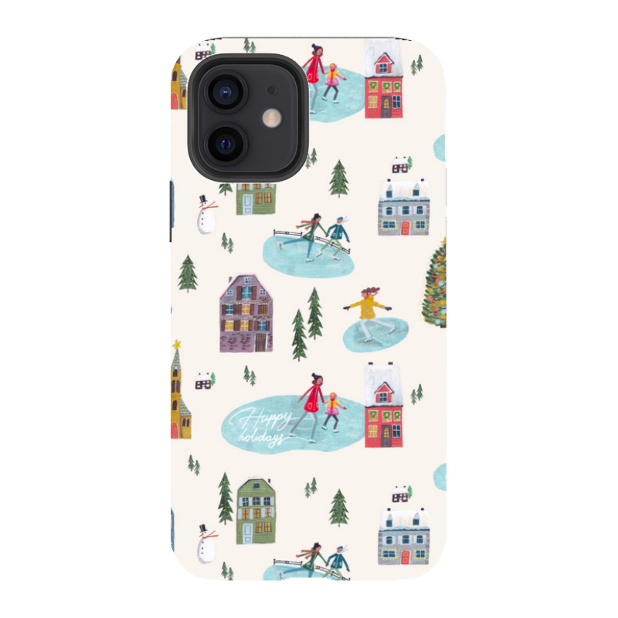 iPhone Tough Case - Happy Holidays By Caroline Bonne Muller