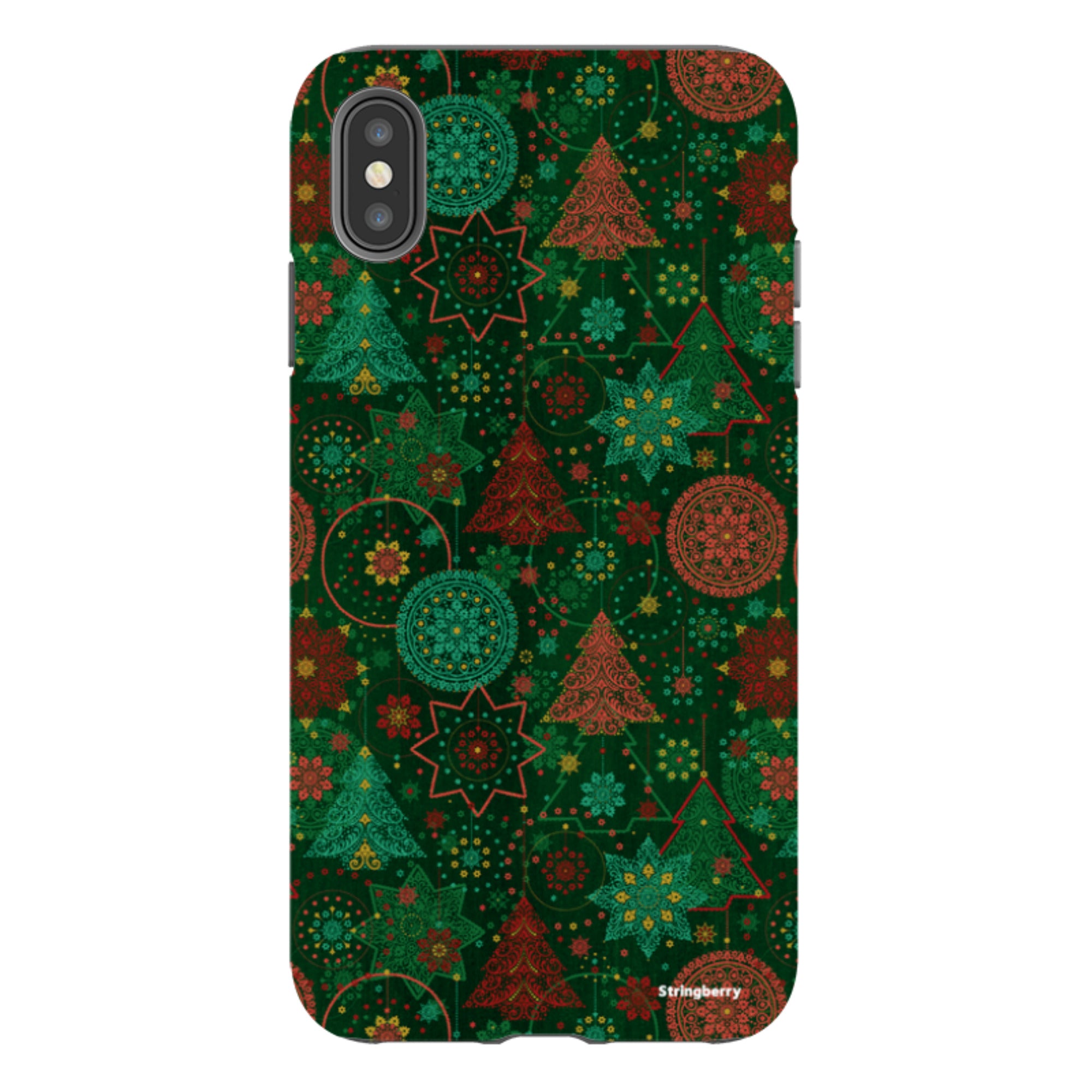 iPhone Tough Case - Christmas Forest By Natalie Pedetti Prack