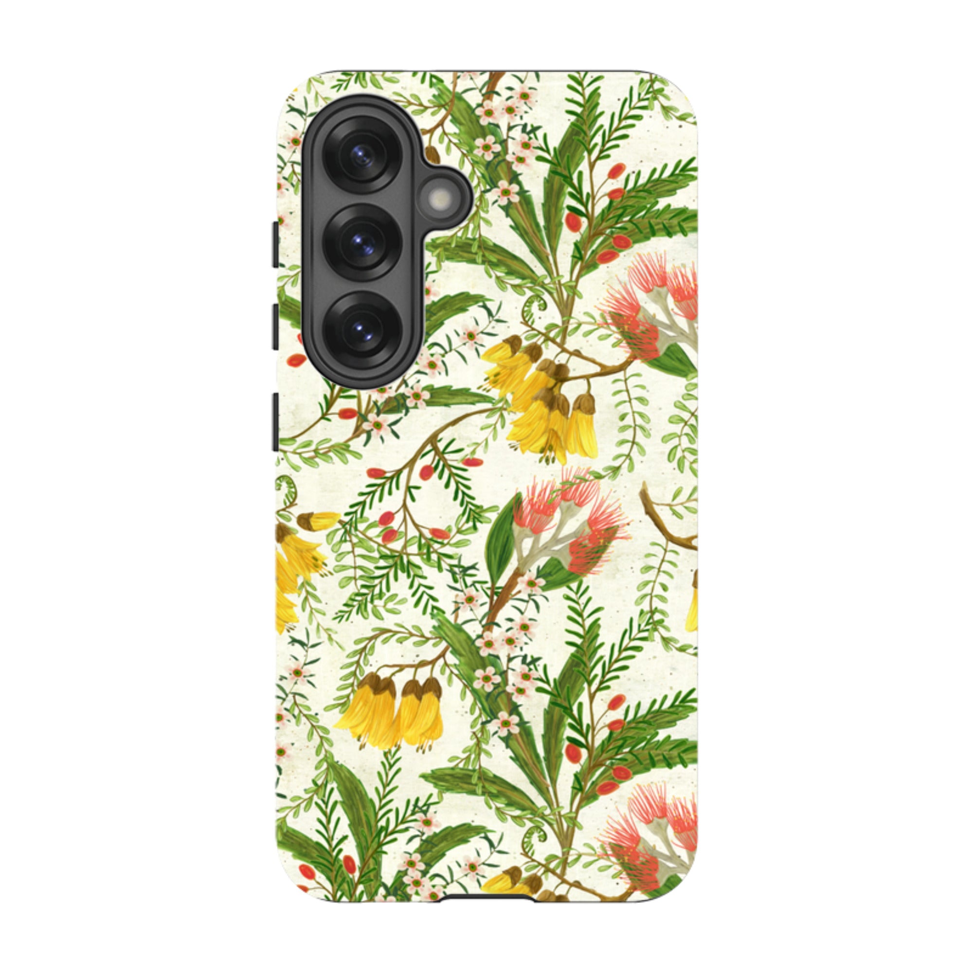 Samsung Tough Case - Kowhai And Bottle Brush By Katherine Quinn