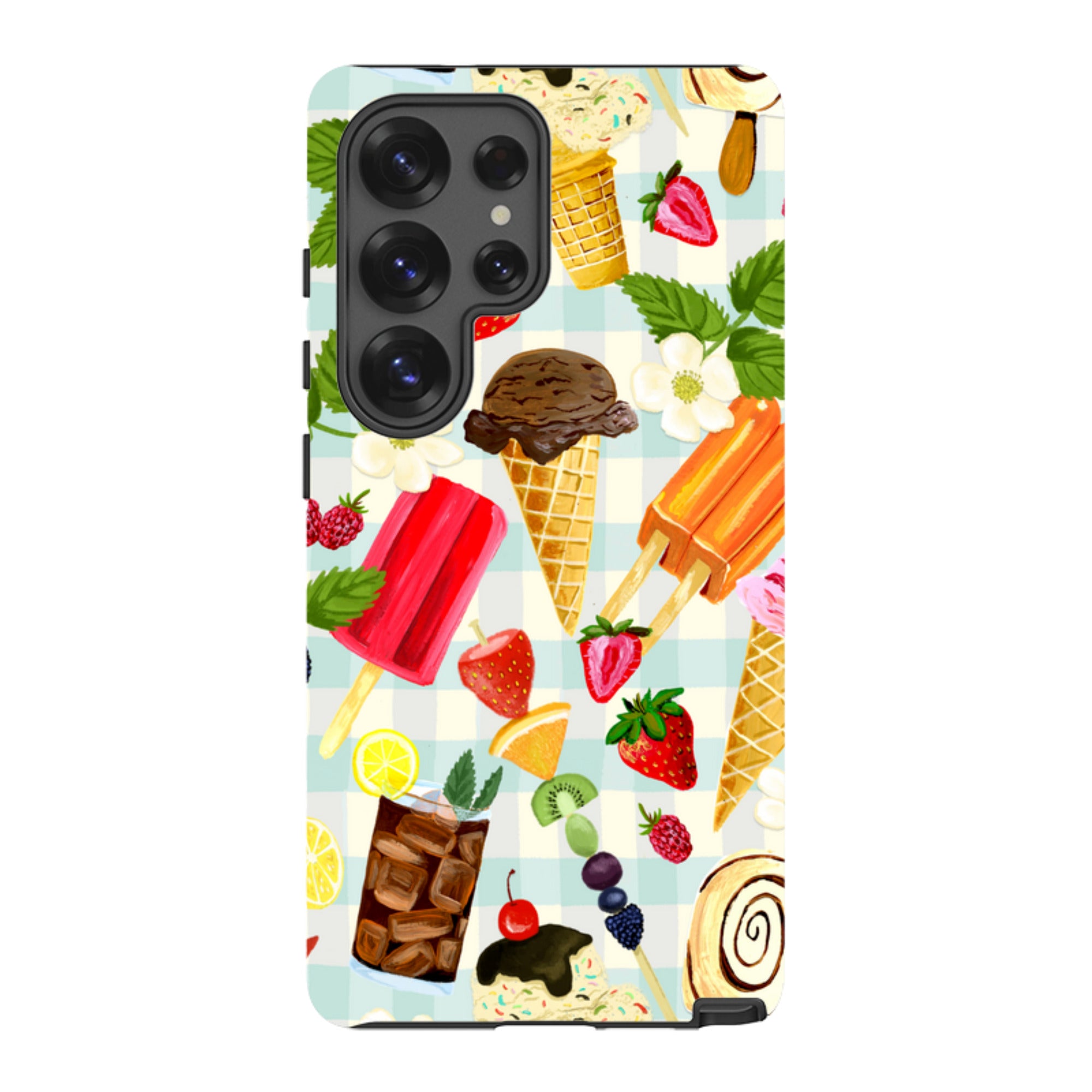 Samsung Tough Case - Ice Floral By Abby Jacobs