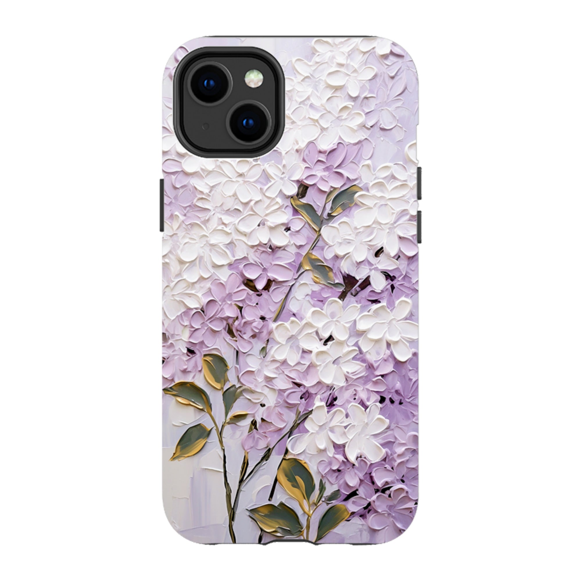 iPhone Tough Case - Purple Floral II