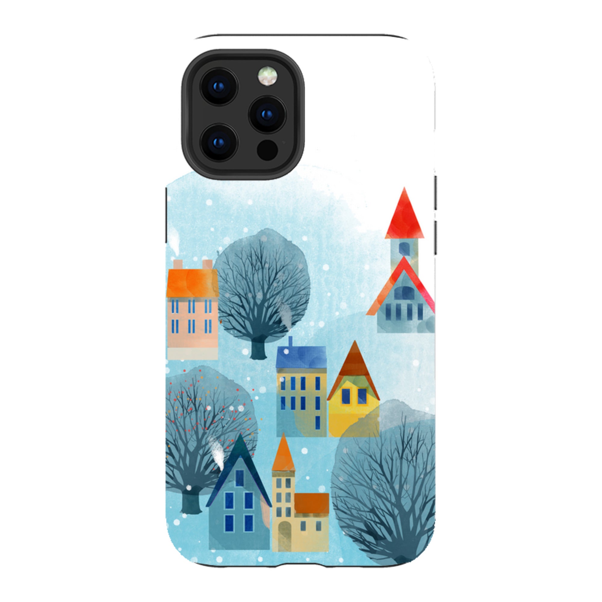 iPhone Tough Case - Snowy Hills