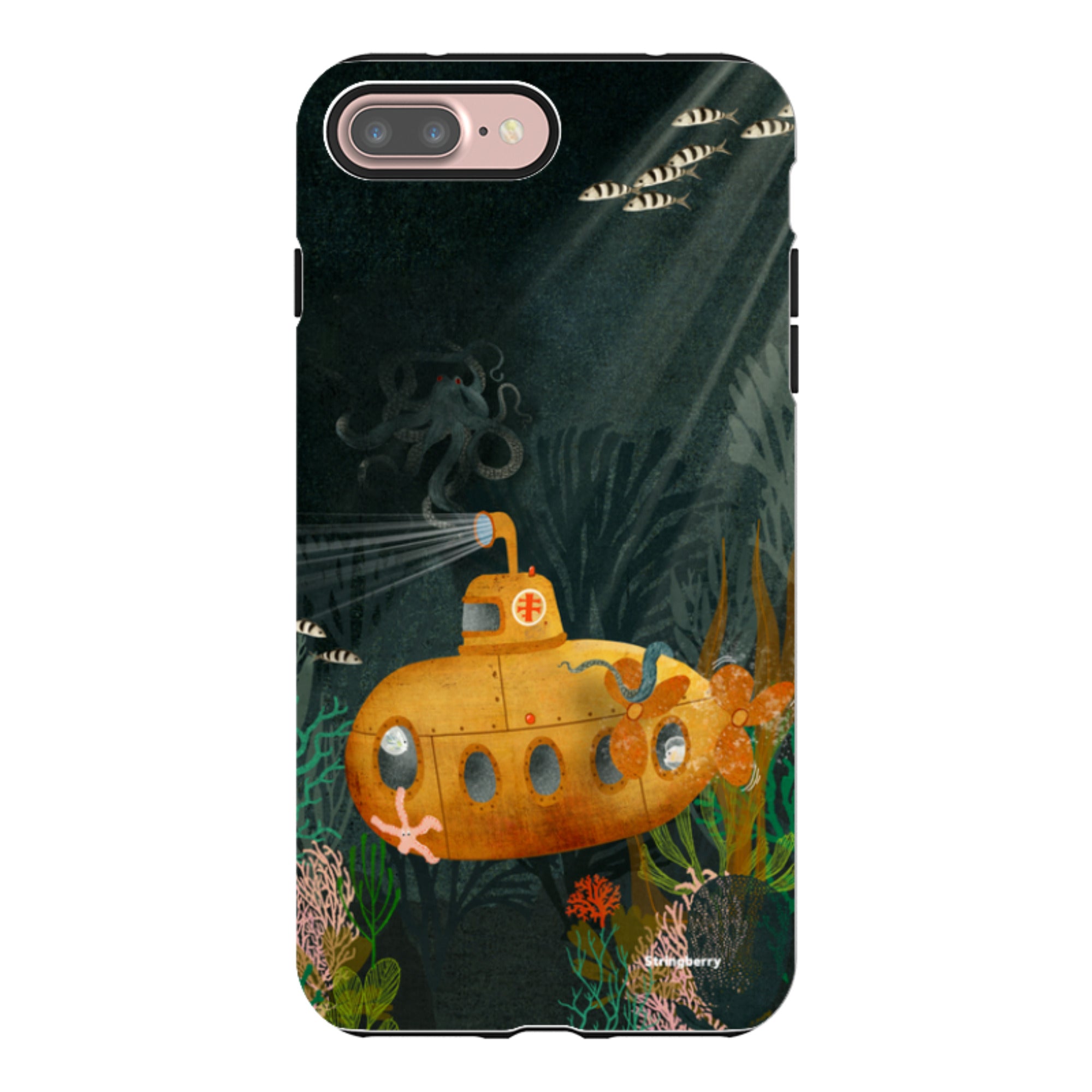 iPhone Tough Case - Submarine By Katherine Quinn