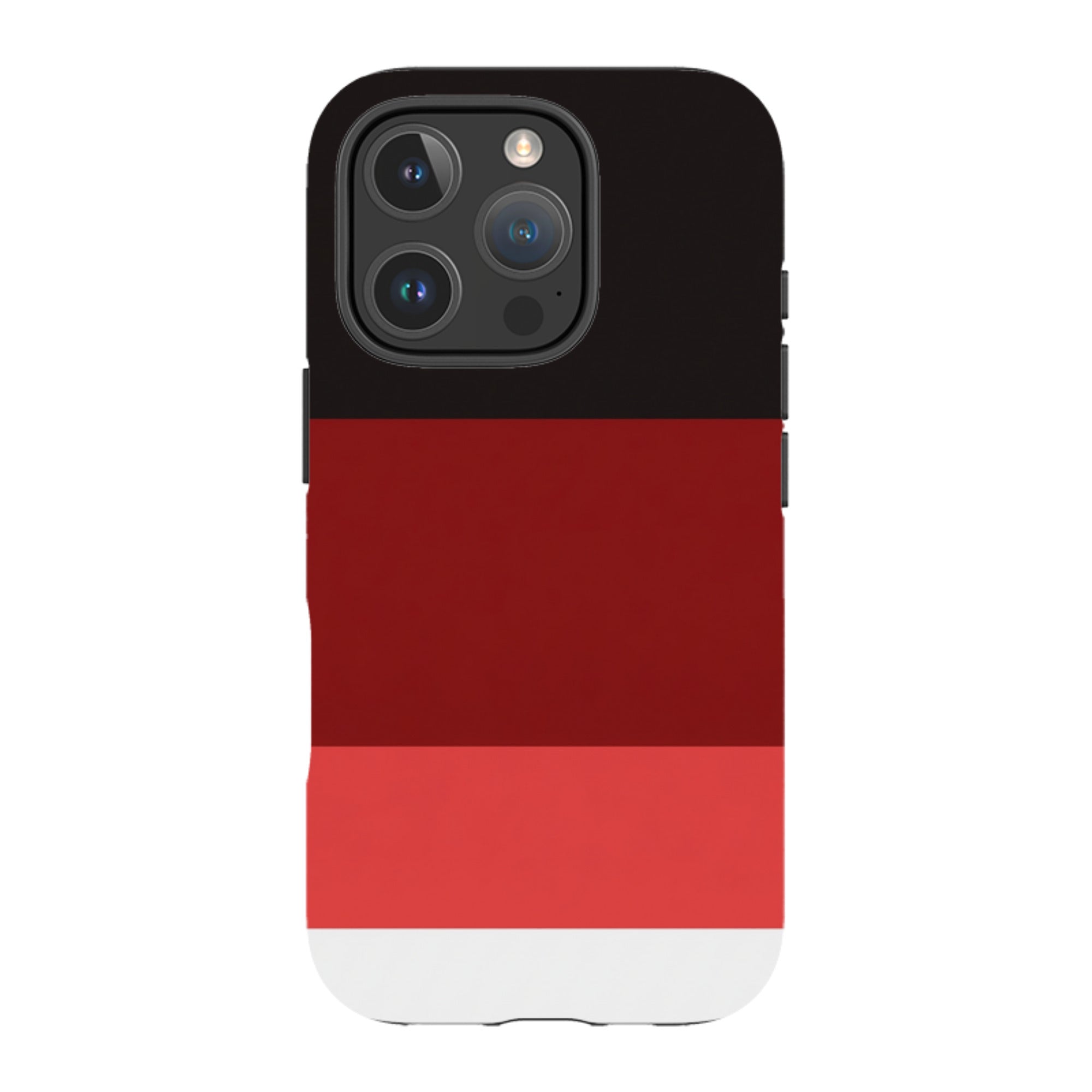 iPhone MagSafe Tough Case - Crimson and Black Gradient