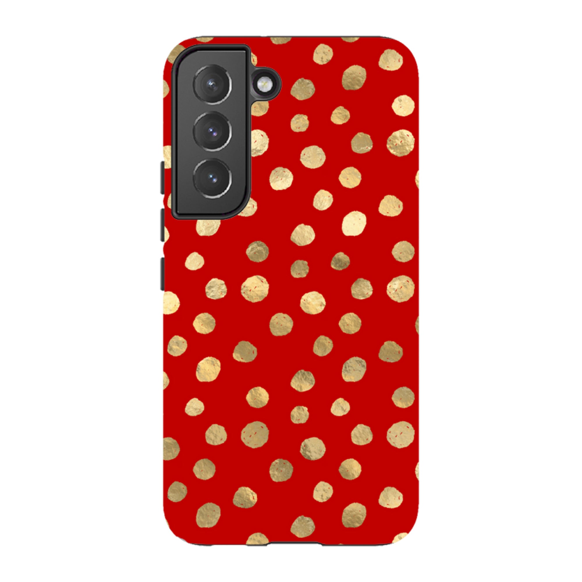 Samsung Tough Case - Burgundy and Gold Stars