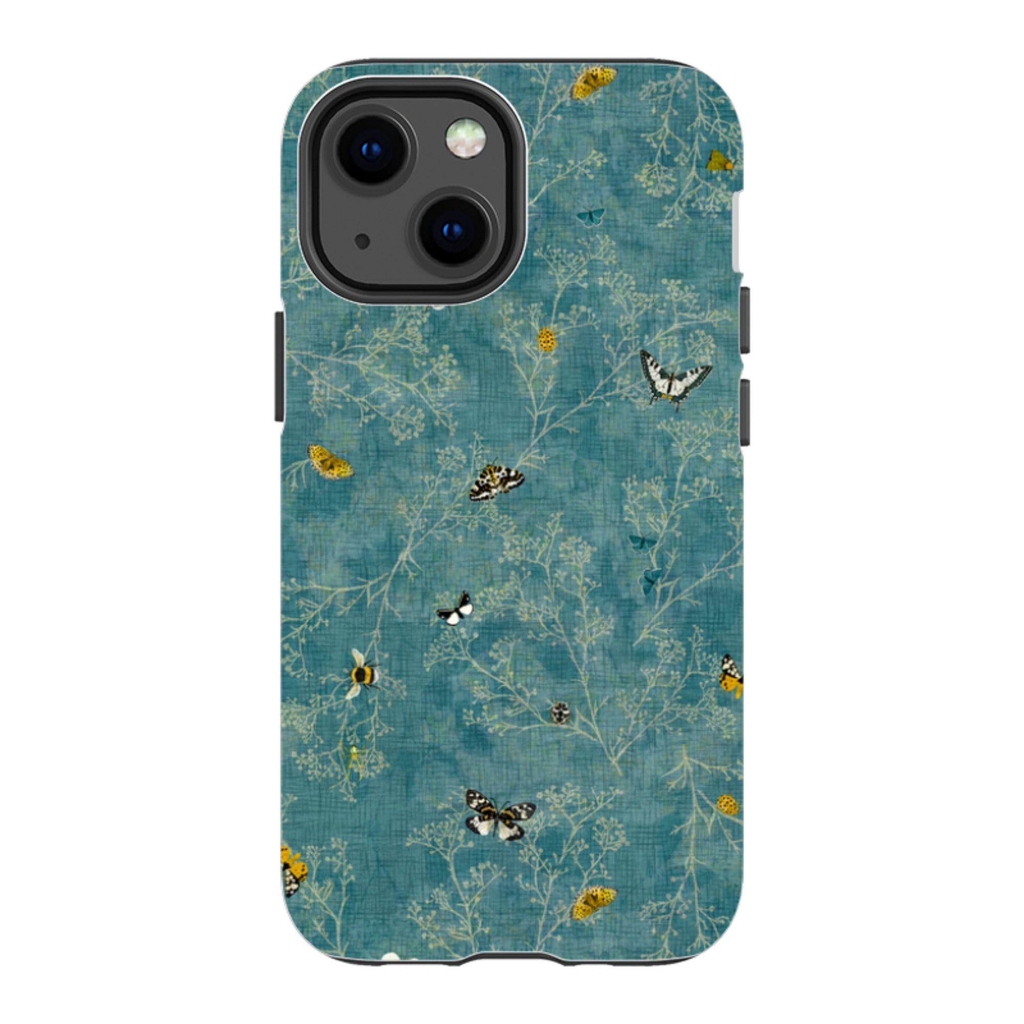iPhone Tough Case - Chinoiserie Garden Soft Sage By Katherine Quinn