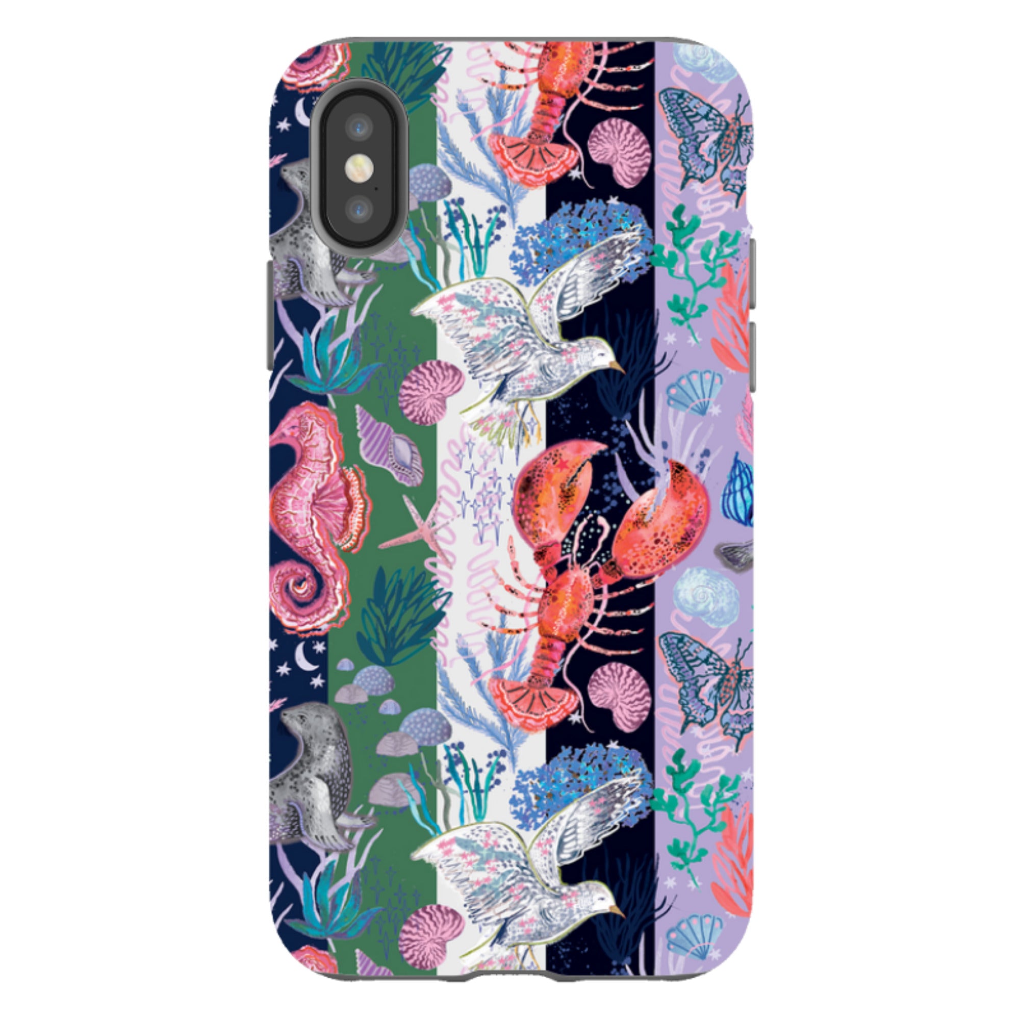 iPhone Case - Coastal Calling Stripe I By Emma Frances Grant