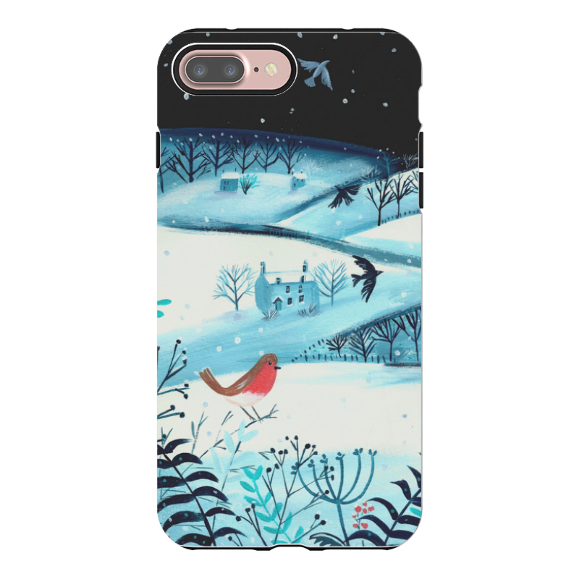 iPhone Tough Case - Winterscape-1 By Mary Stubberfield
