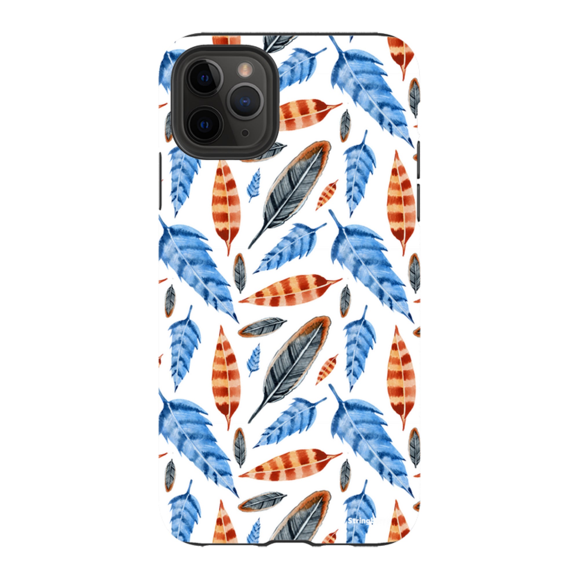 iPhone Tough Case - Multi Feathers
