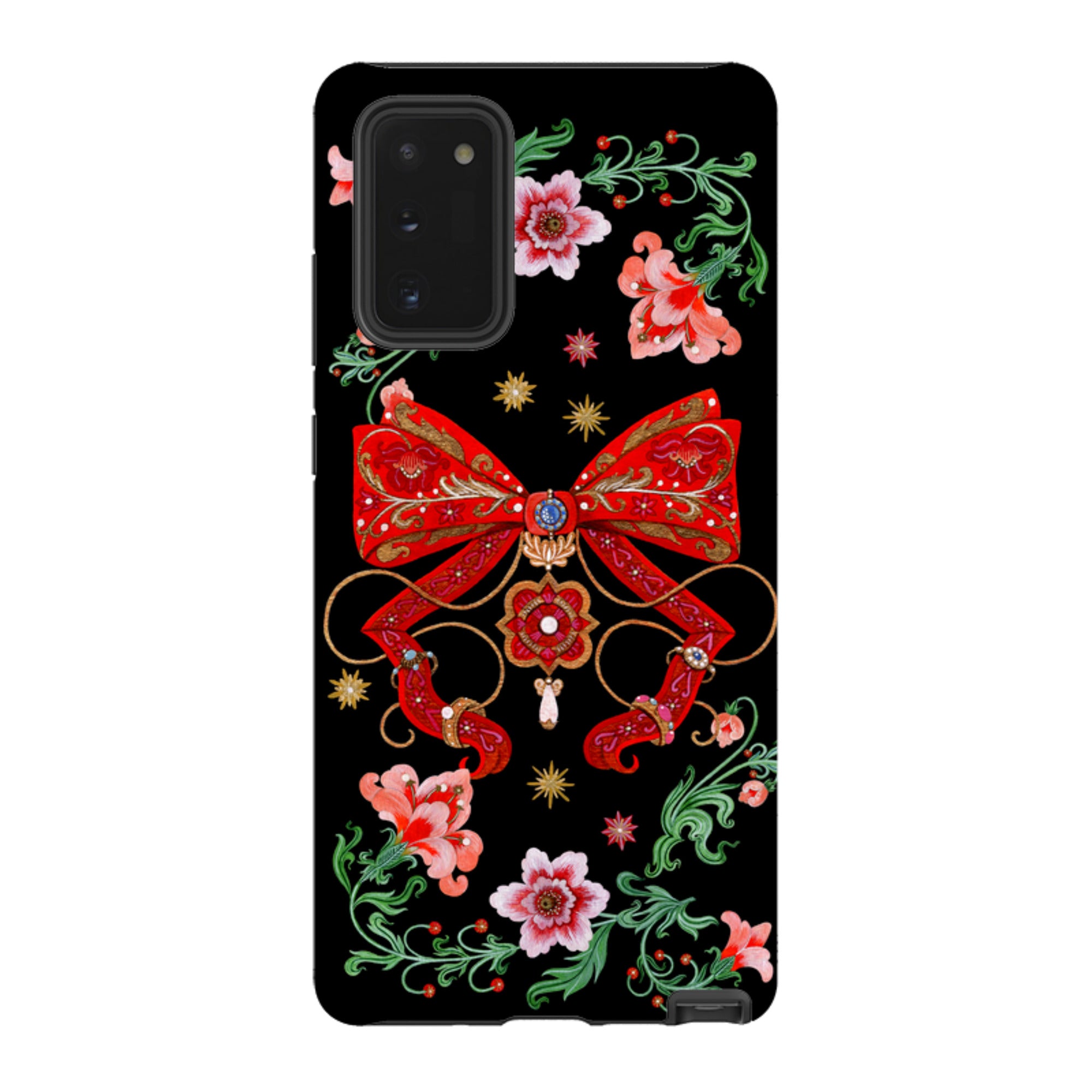 Samsung Tough  Case - Five Gold Ring By Maria Matos