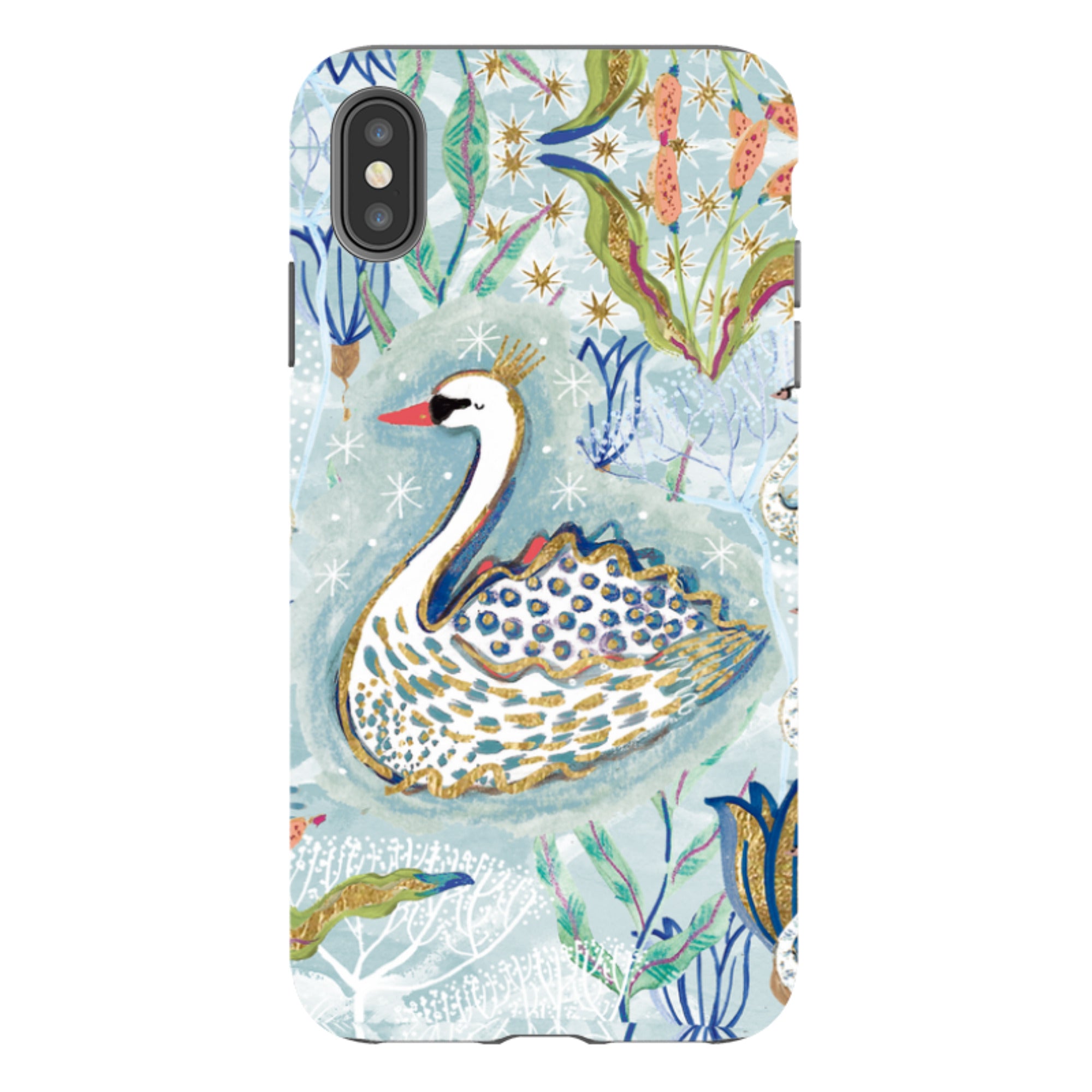 iPhone Tough Case - Seven Swans I By Emma Frances Grant