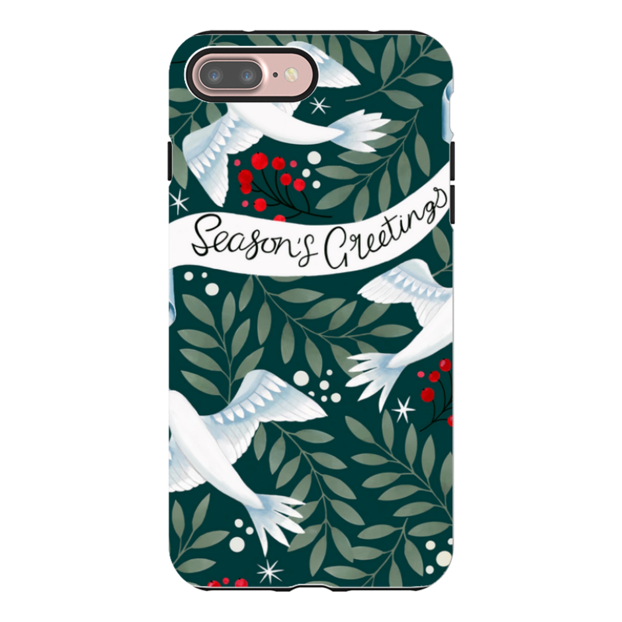 iPhone Tough Case - Seasons Greetings By Bex Parkin