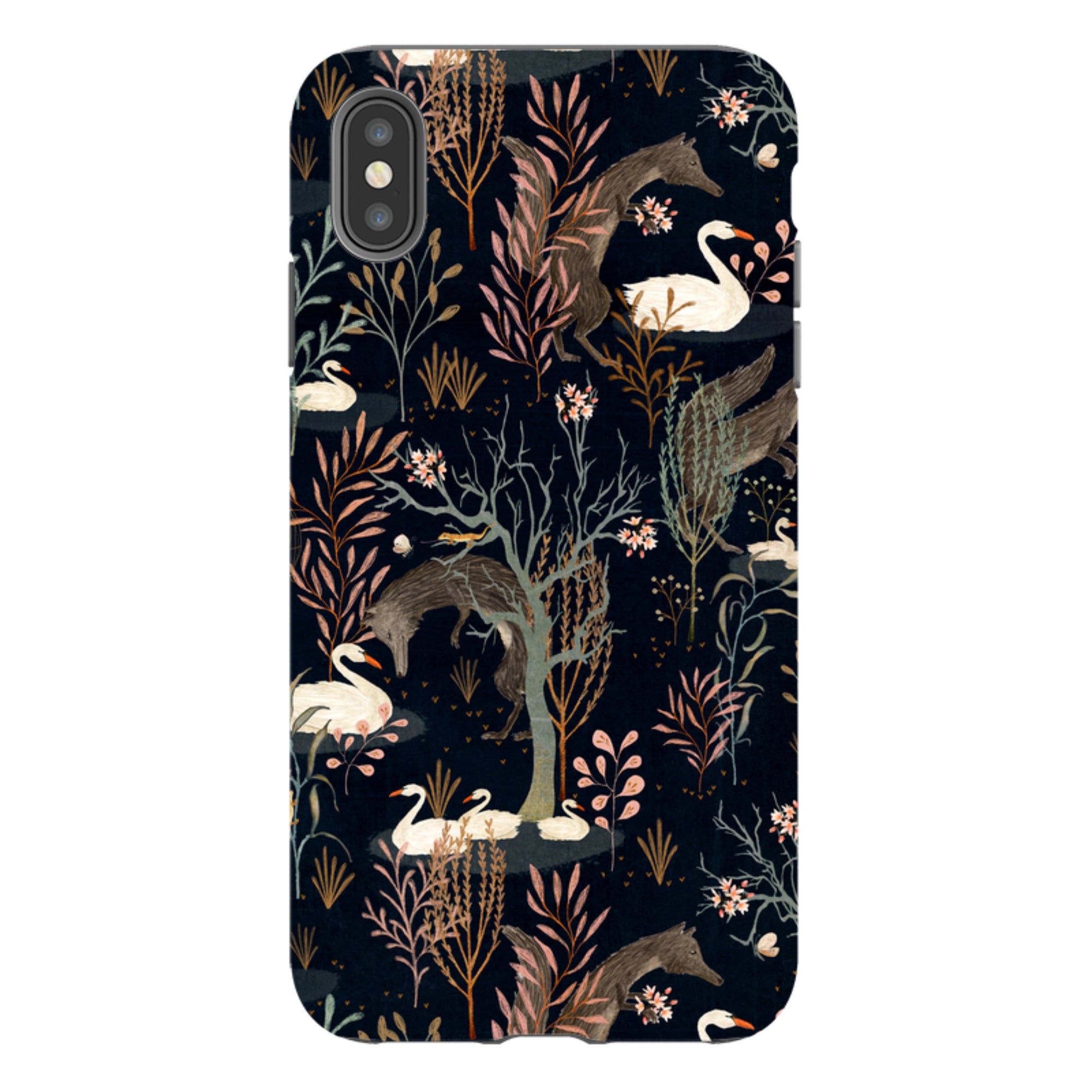 iPhone Tough Case - Black Forest By Katherine Quinn