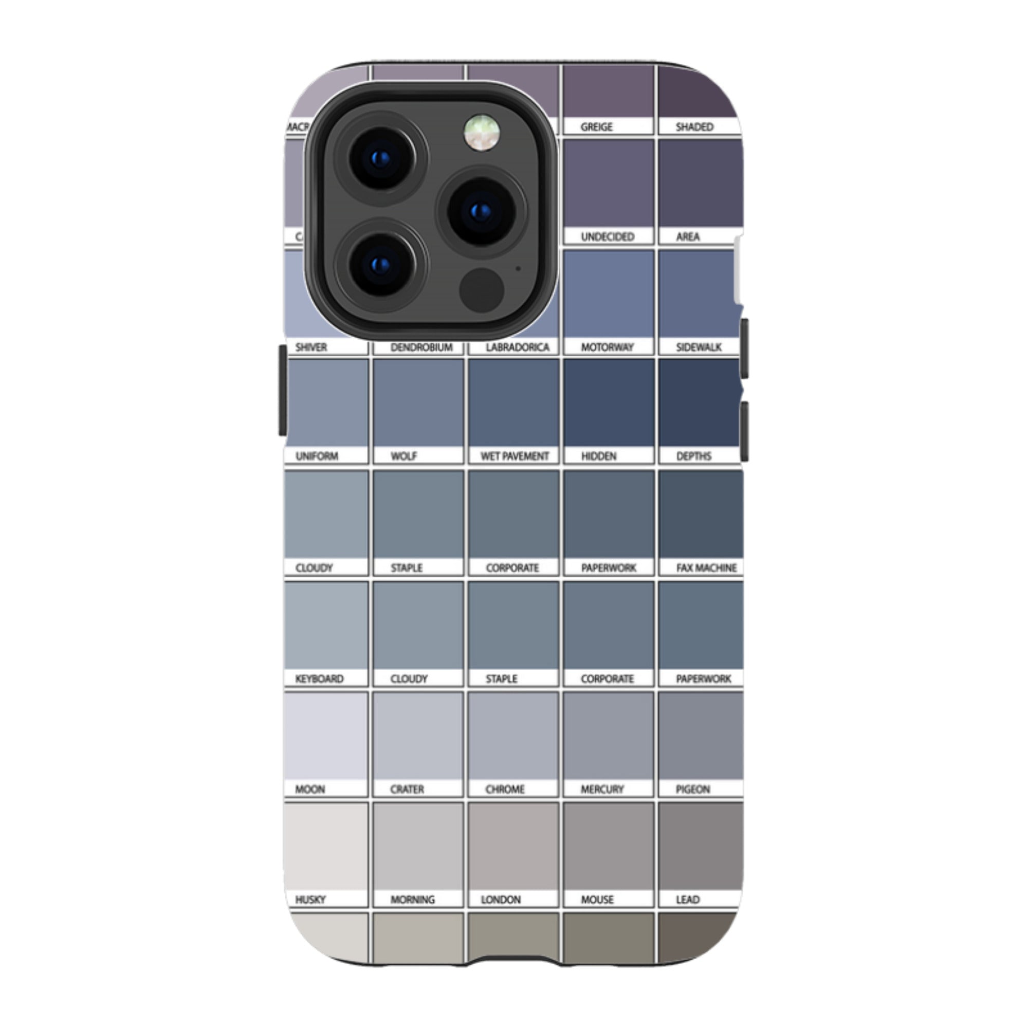 iPhone MagSafe Tough Case -  Grey Chromology By Kitty Joseph