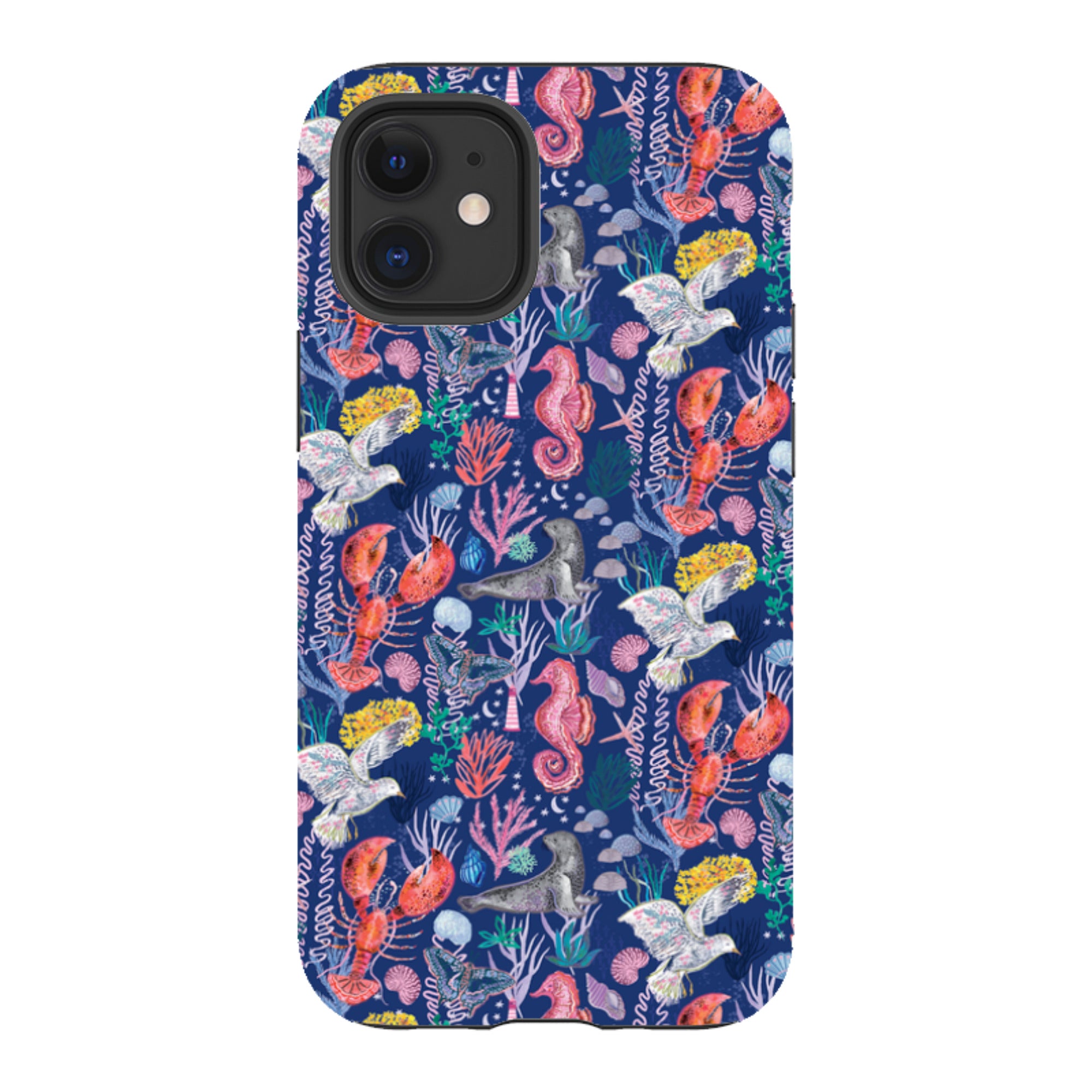 iPhone Case - Coastline Pattern-C By Emma Frances Grant