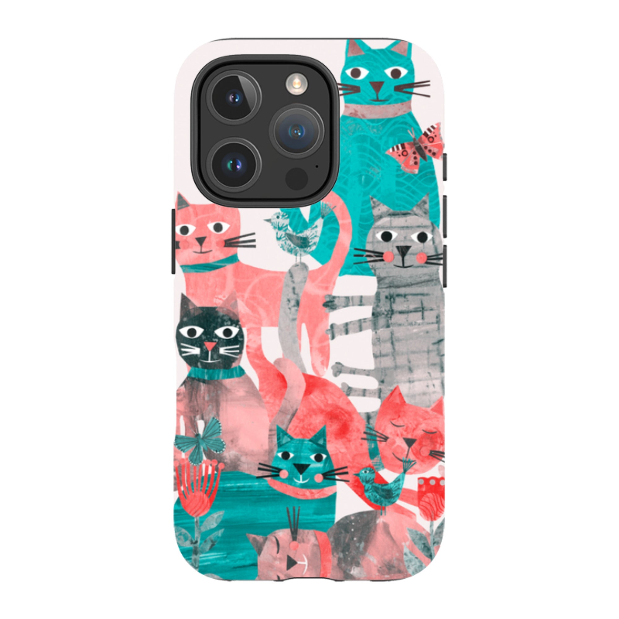 iPhone Case - Cat Party II By Tracey English