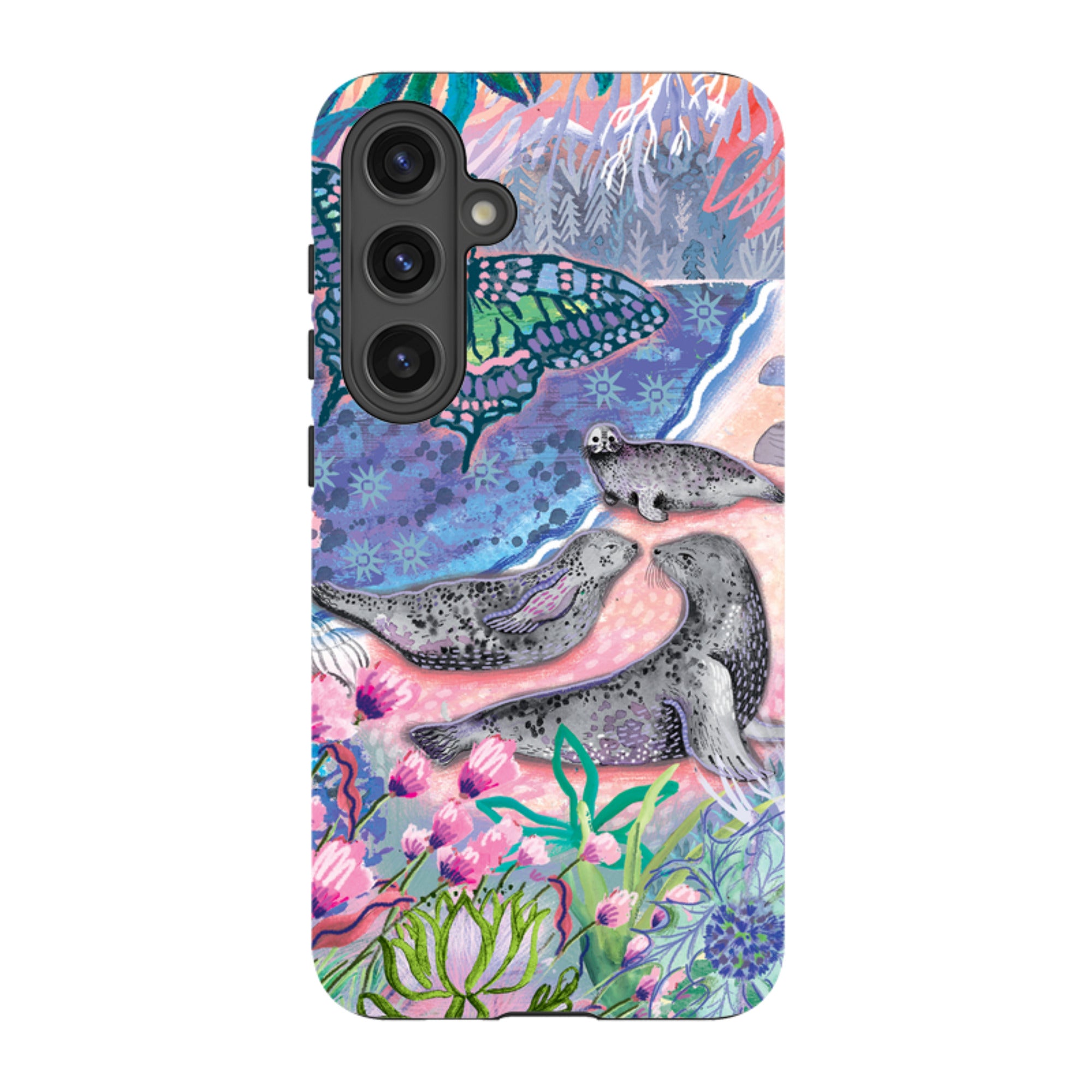 Samsung Tough  Case - Scenic Seals Of Norfolk By Emma Frances Grant