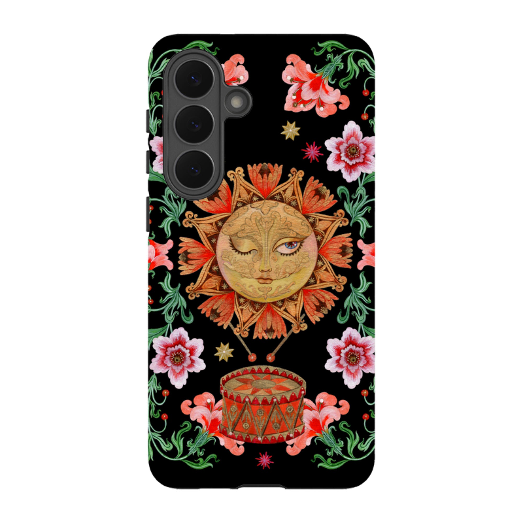 Samsung Tough  Case - Twelve Drummers Drumming By Maria Matos