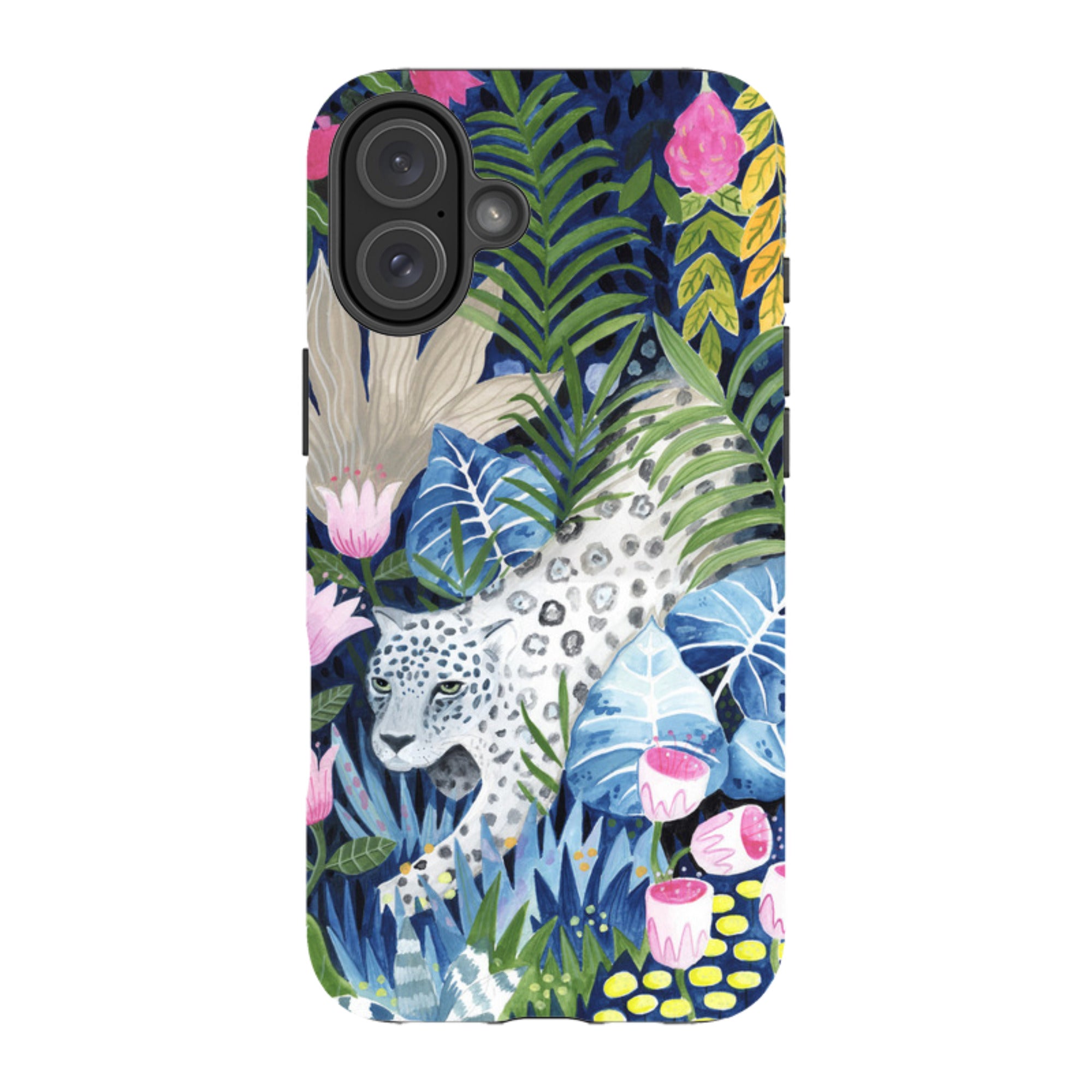 iPhone Tough Case - Prowling Leopard By Bex Parkin