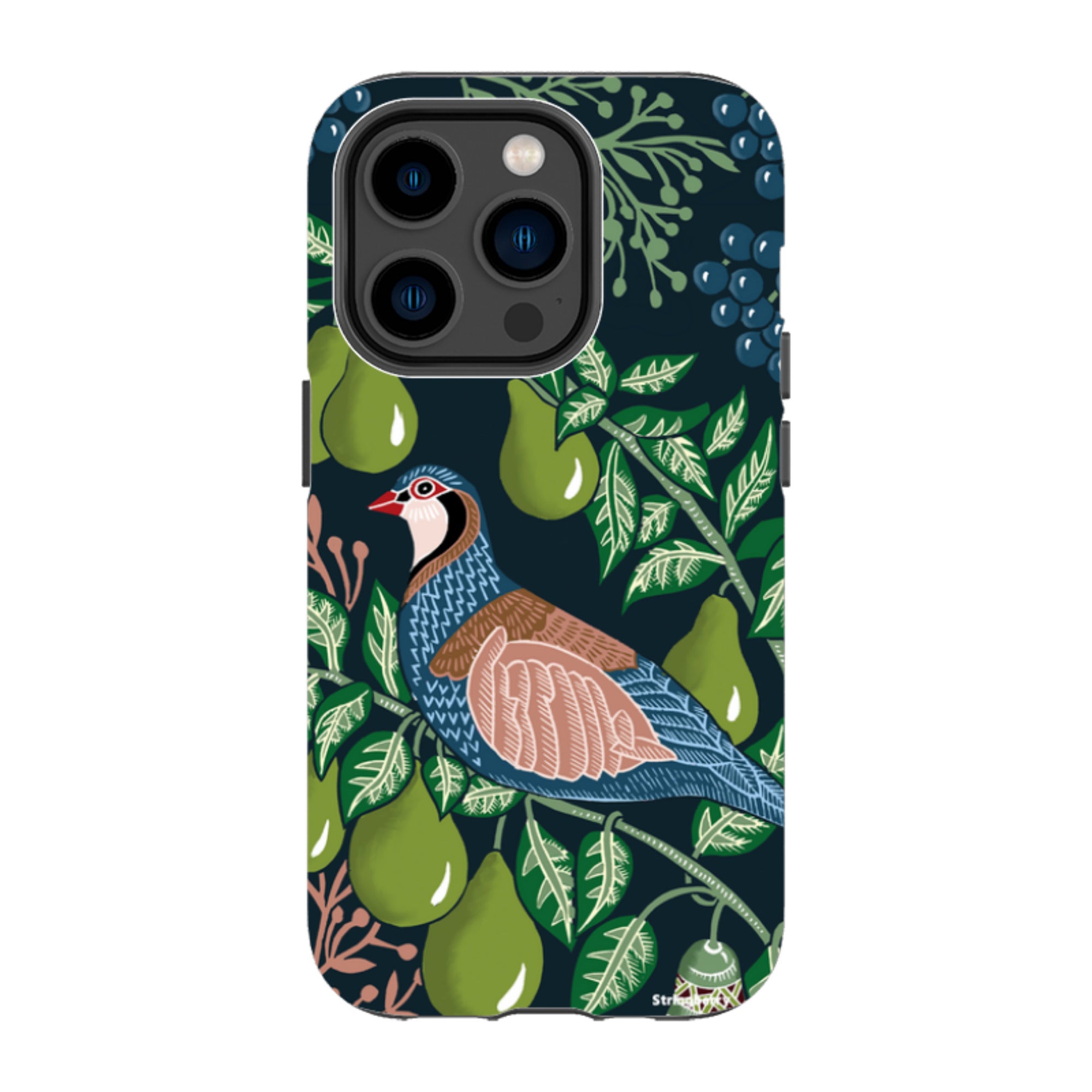 iPhone Tough Case - Partridge In Pear Tree By Kate Heiss