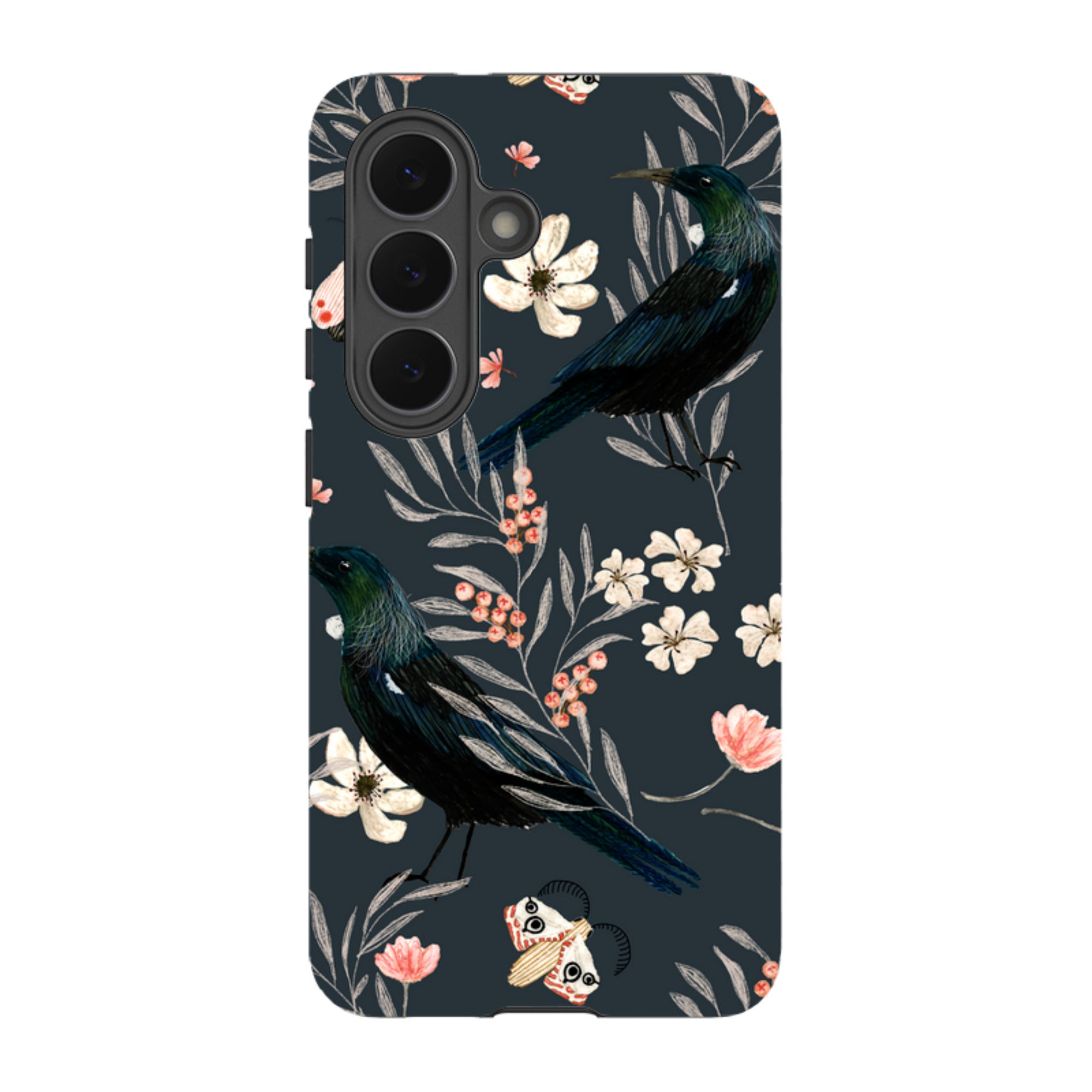 Samsung Tough Case - Moths And Tuis By Katherine Quinn