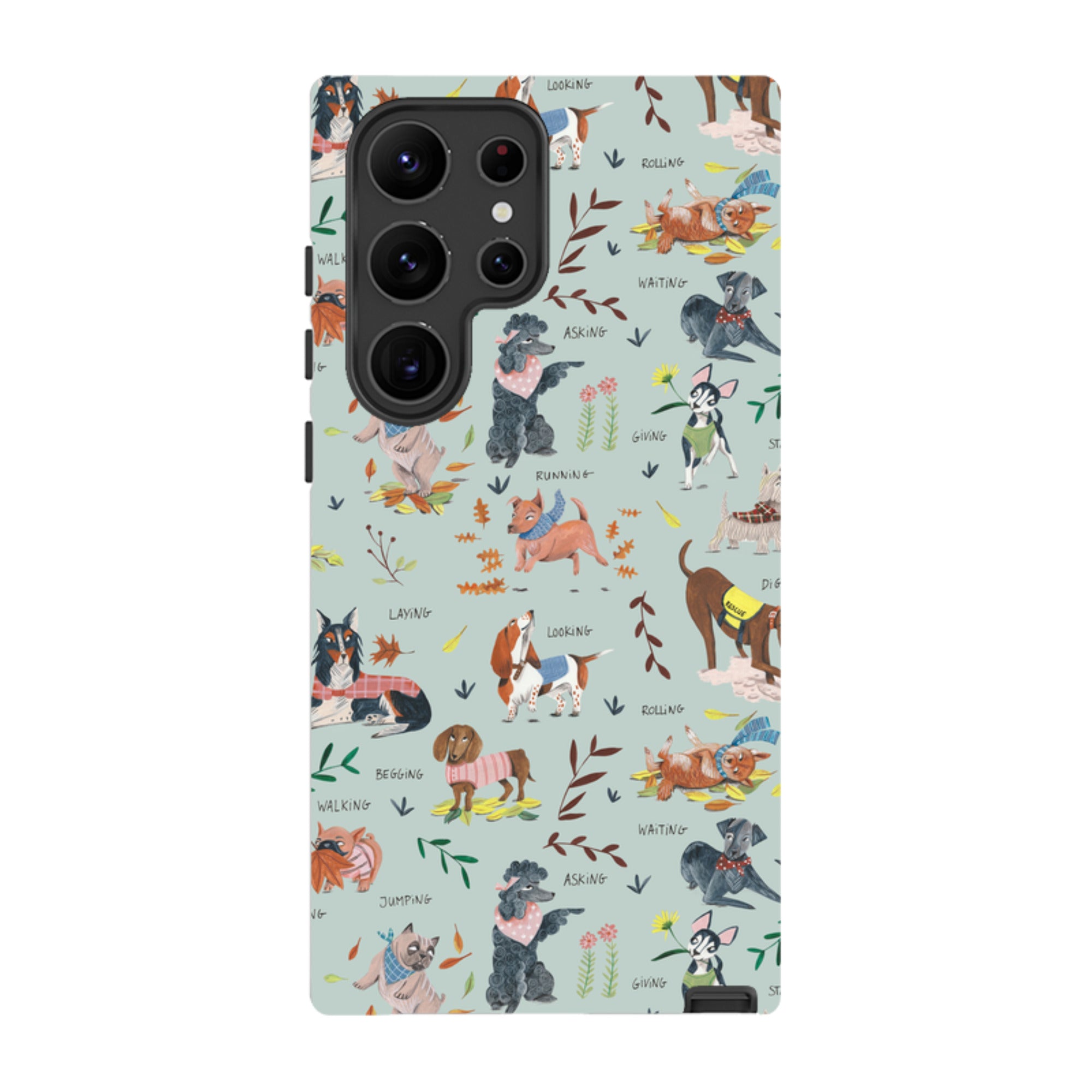 Samsung Tough Case - Dog Pattern II By Caroline Bonne Muller