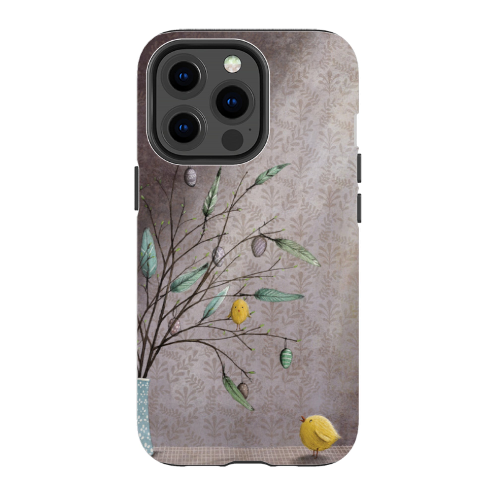 iPhone Tough Case - Bird Bouquet By Maja Lindberg