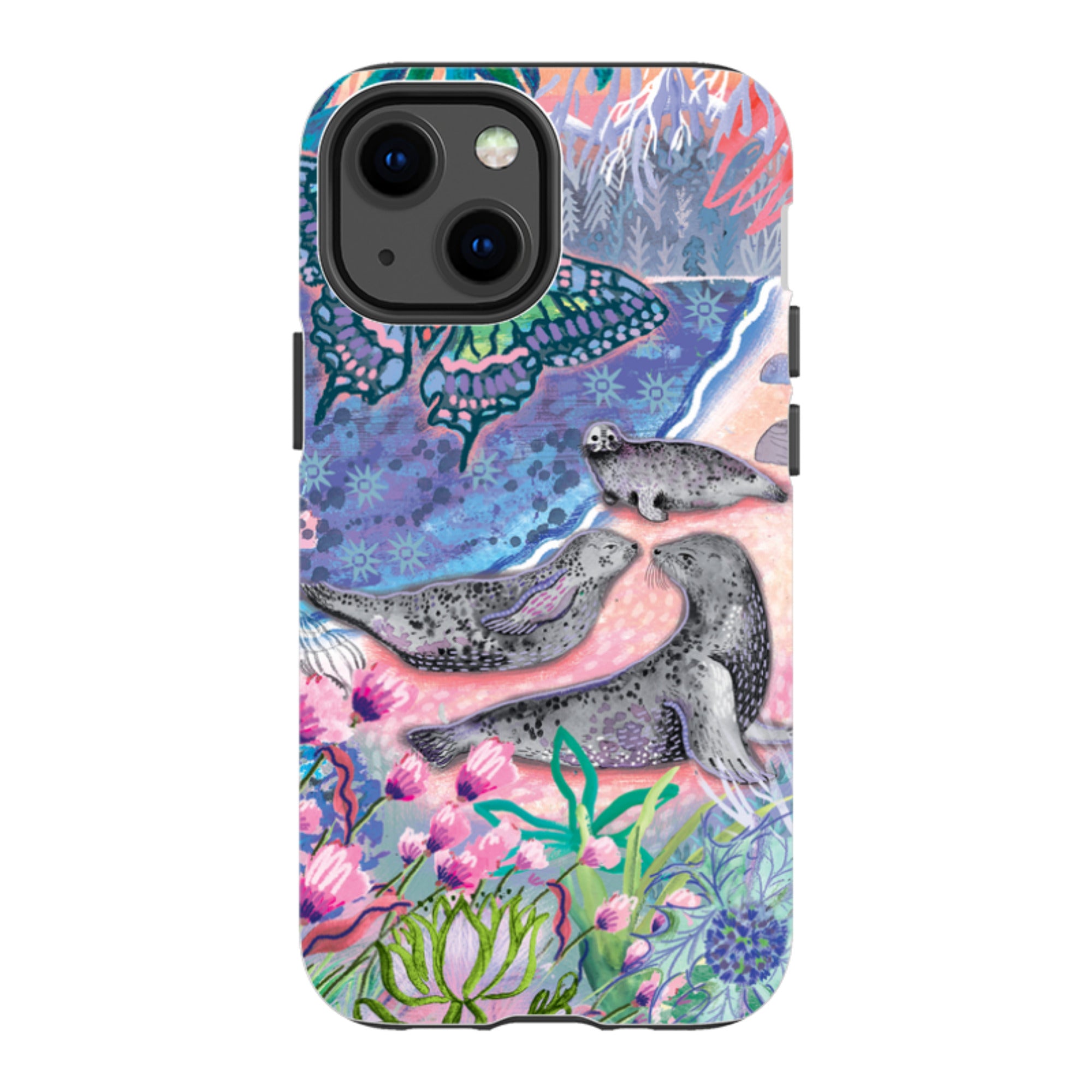 iPhone Case - Scenic Seals Of Norfolk By Emma Frances Grant