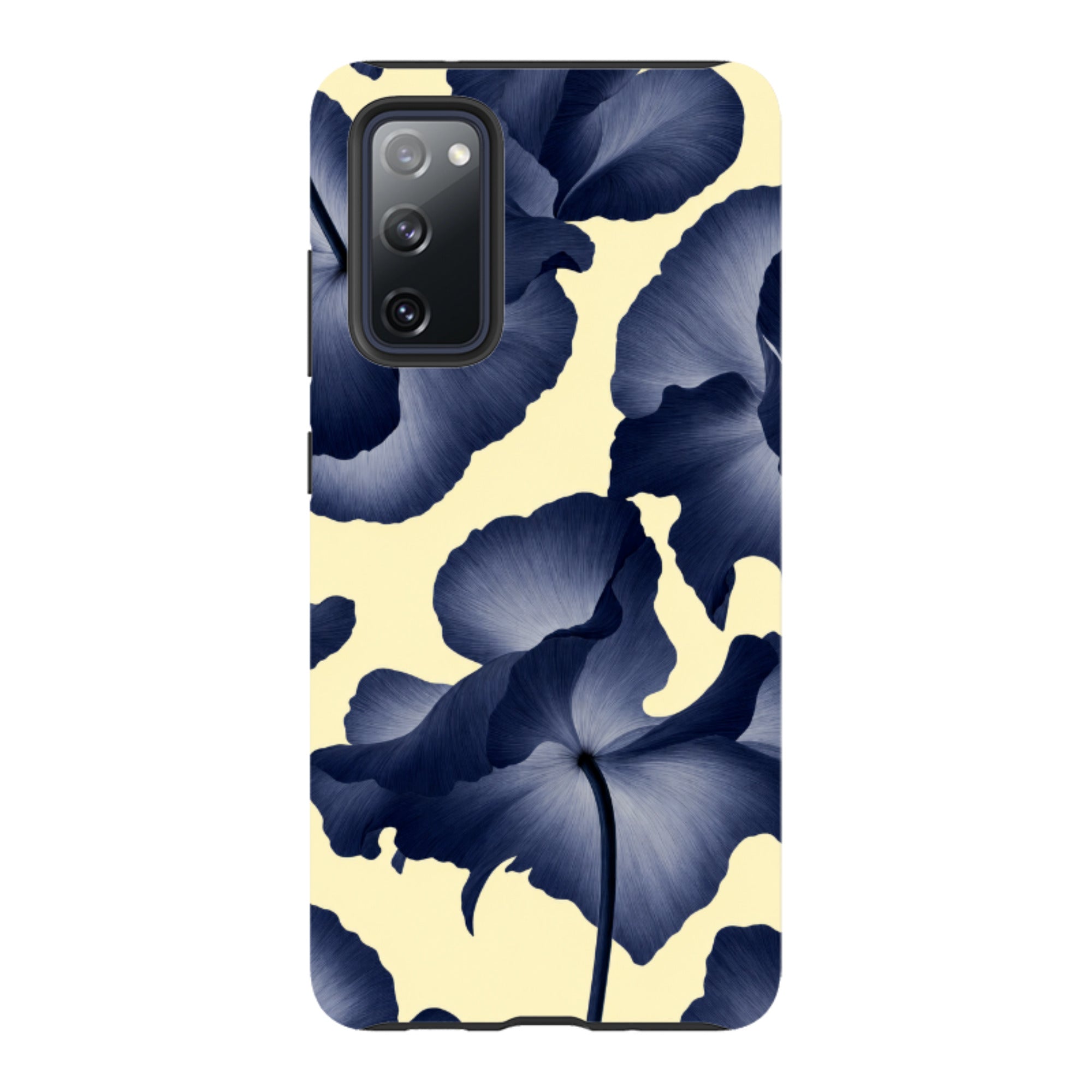 Samsung Tough Case - Navy Blue Poppy
