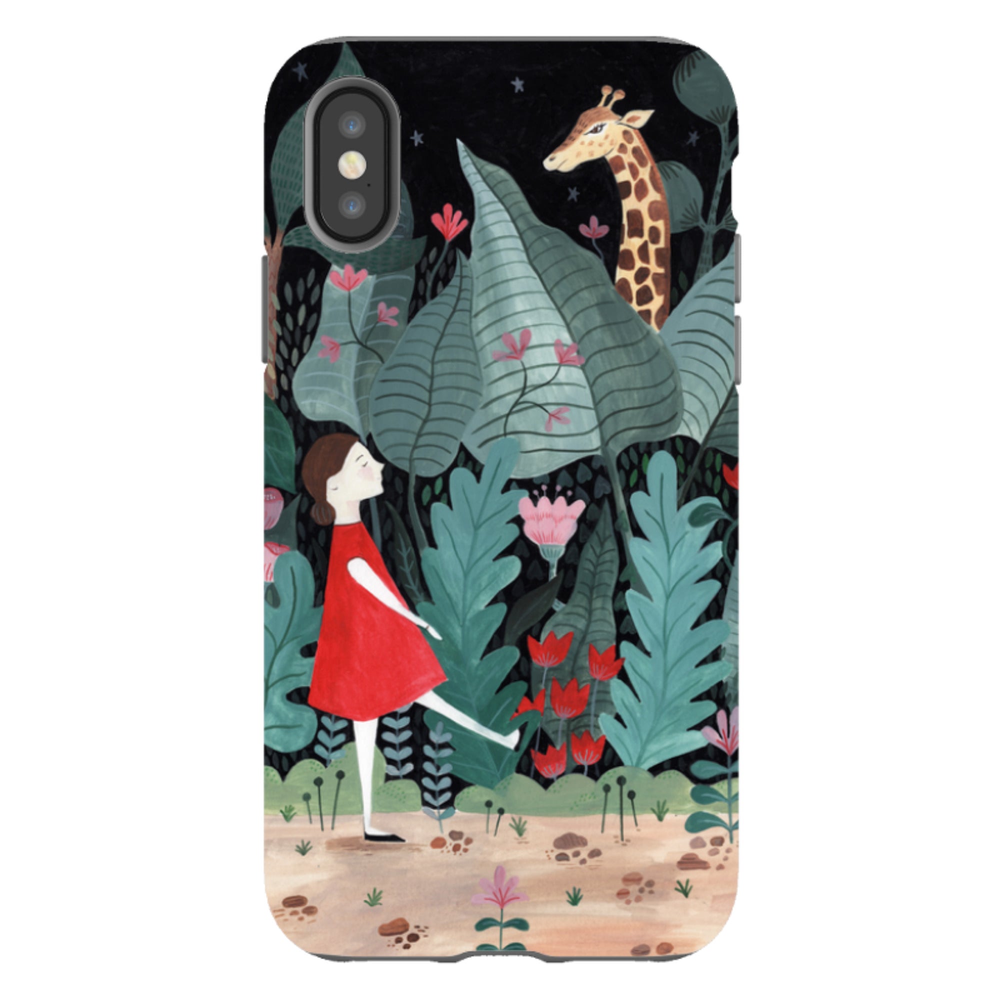 iPhone Tough Case - Fearless By Bex Parkin