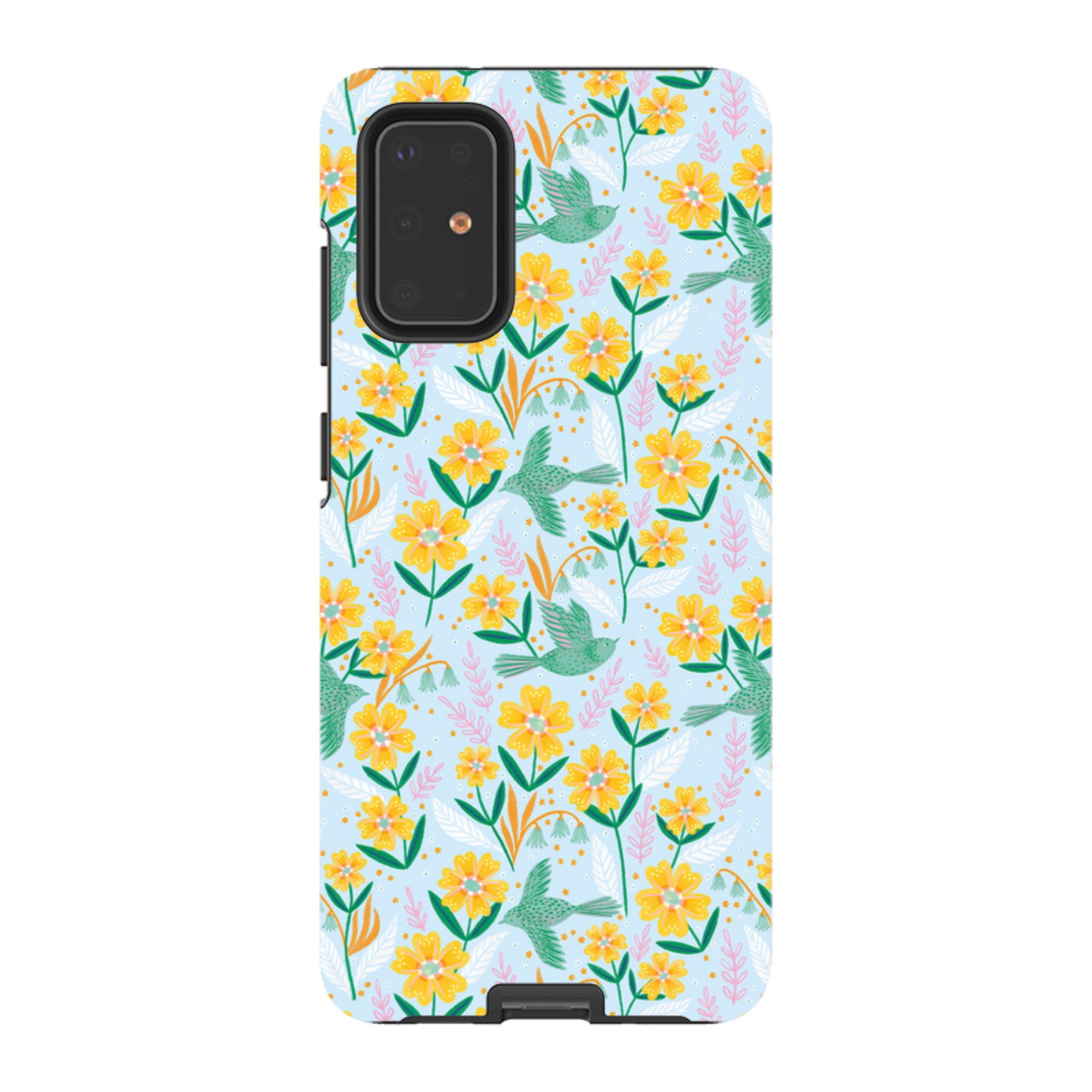 Samsung Tough Case - Sweet Birds Blue By Lee Foster Wilson