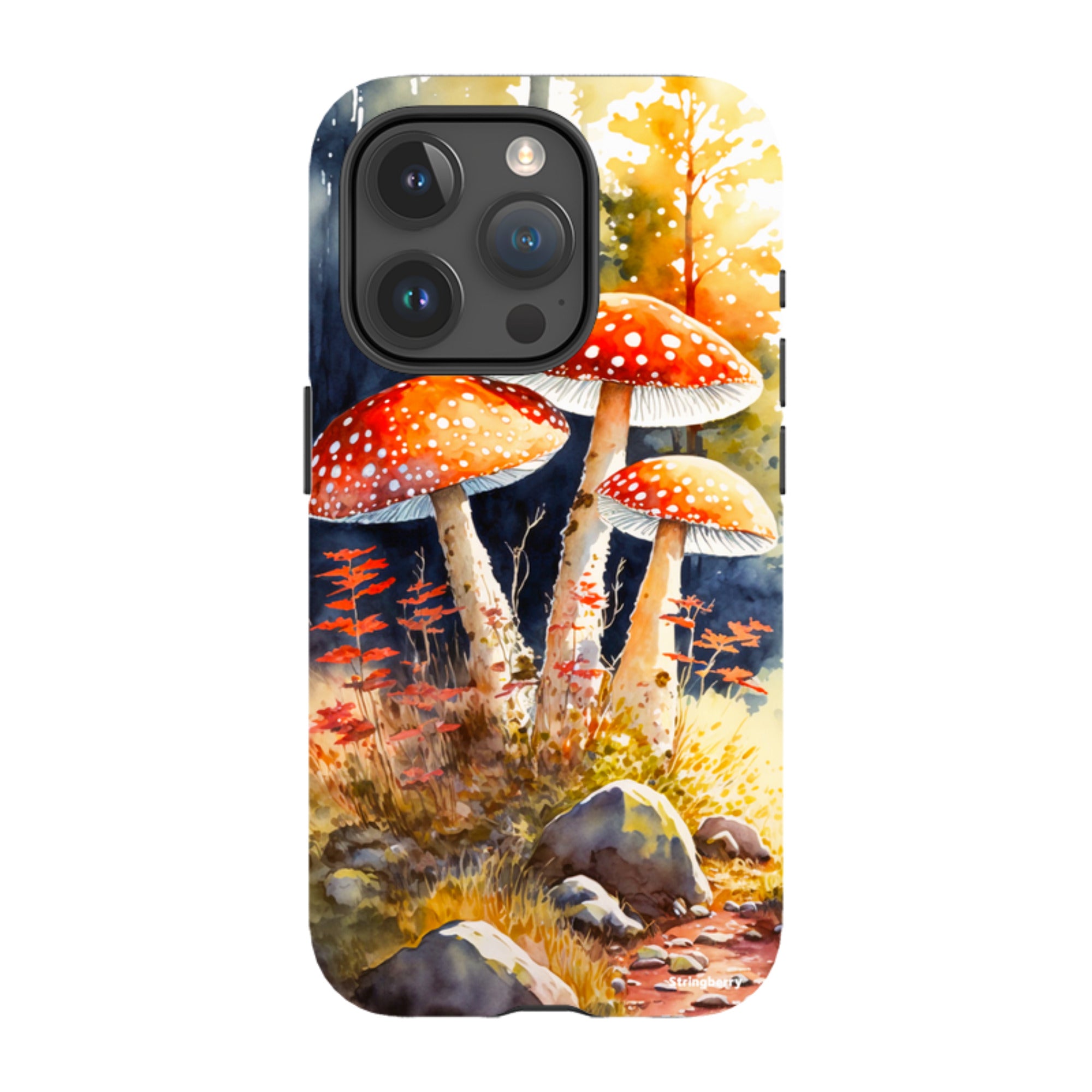 iPhone Tough Case - Mushroom Colour I
