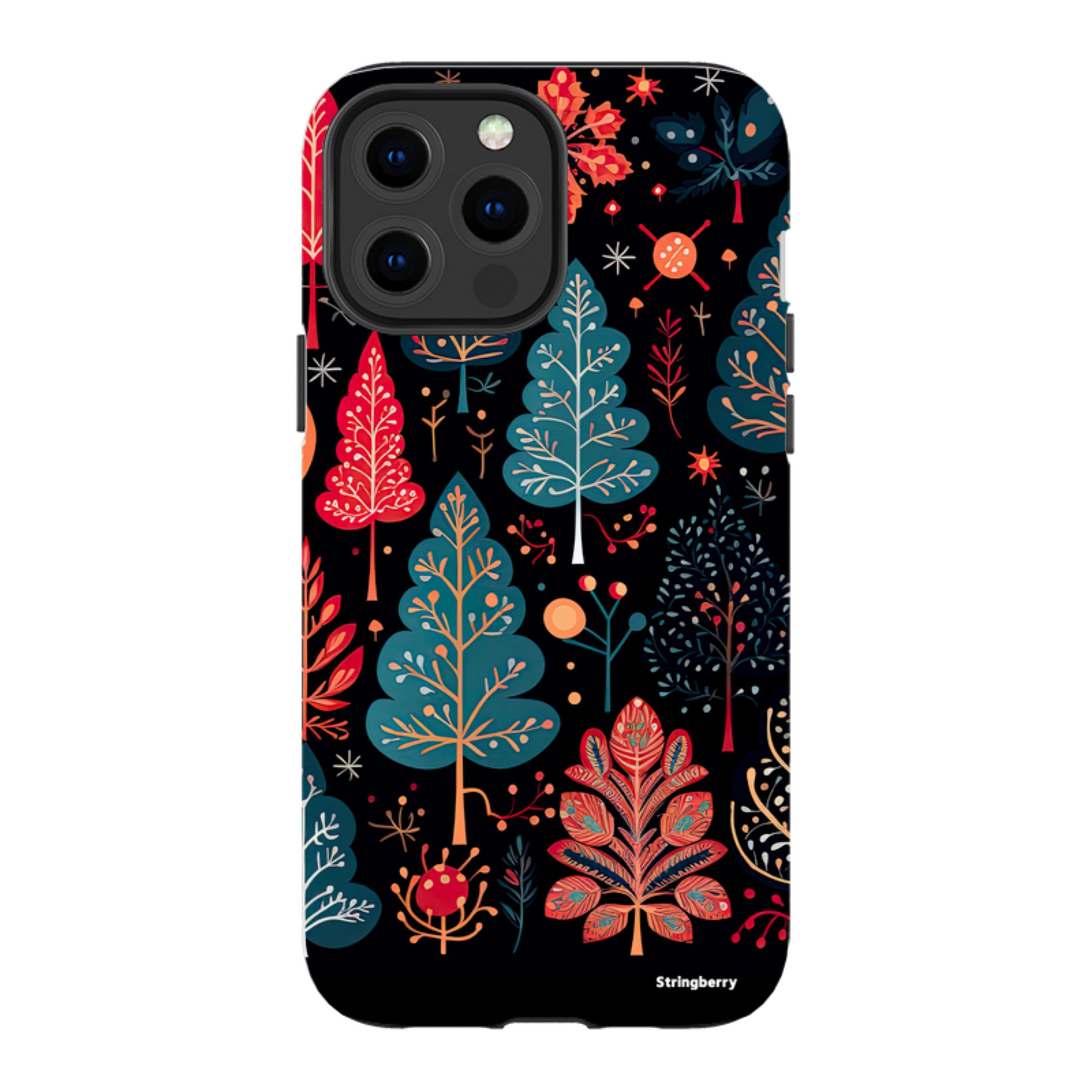 iPhone Tough Case - Dark Winter Forest