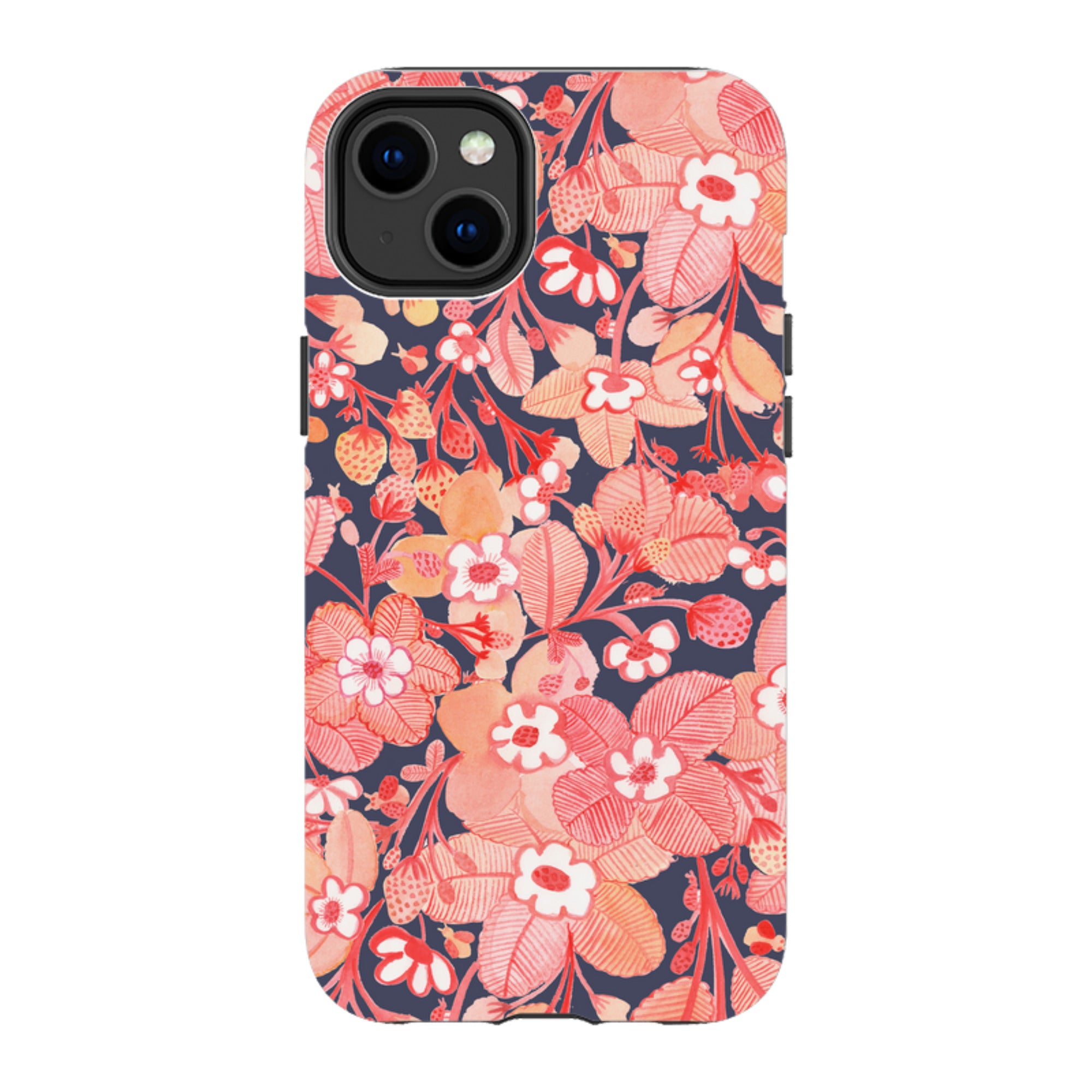 iPhone Tough Case - Strawberry Poem By Gabriela Larios