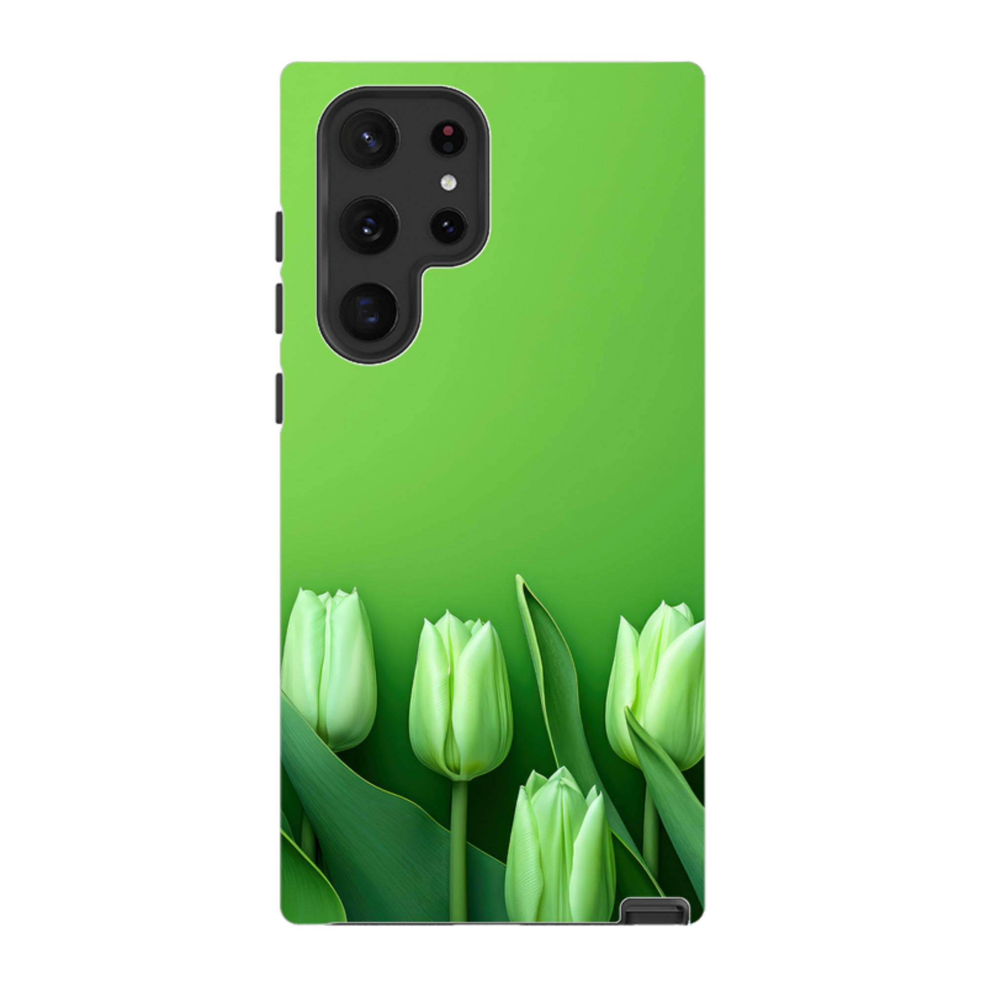 Samsung Tough Case - Green Floral