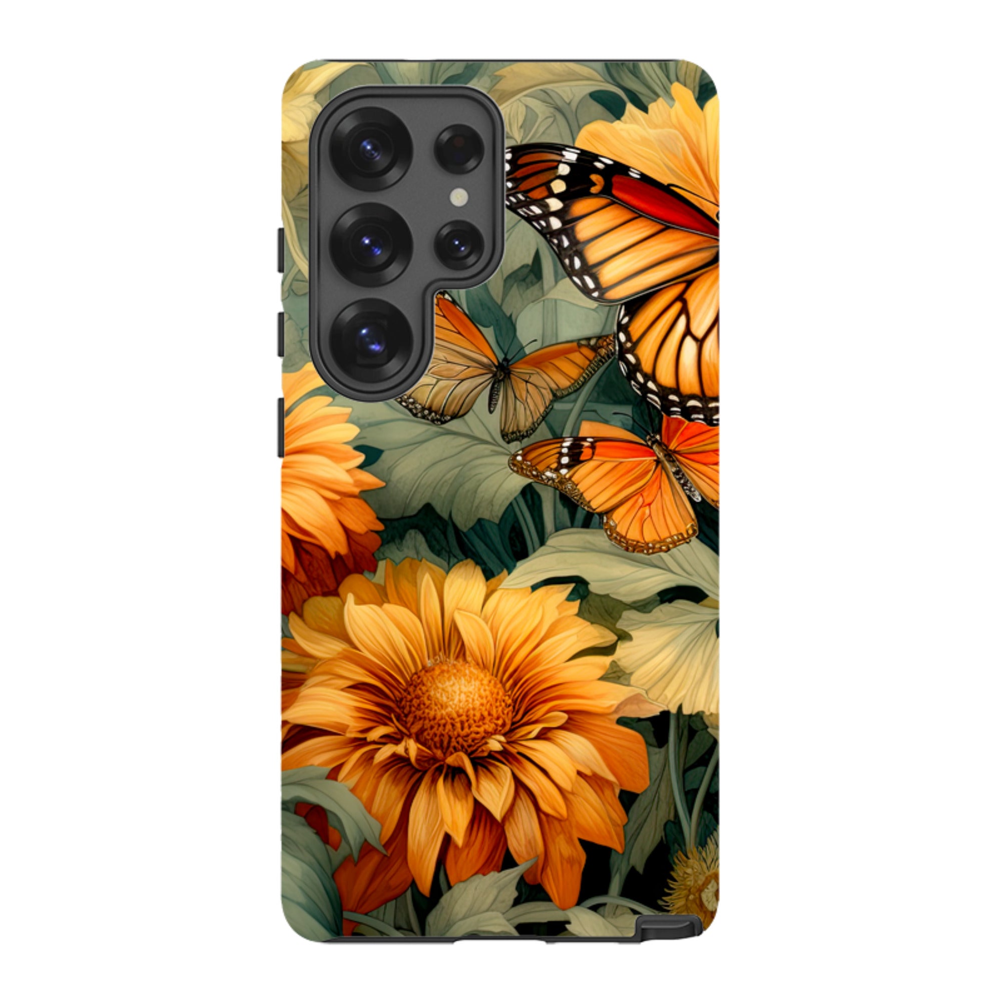 Samsung Tough Case - Butterfly Daisies V