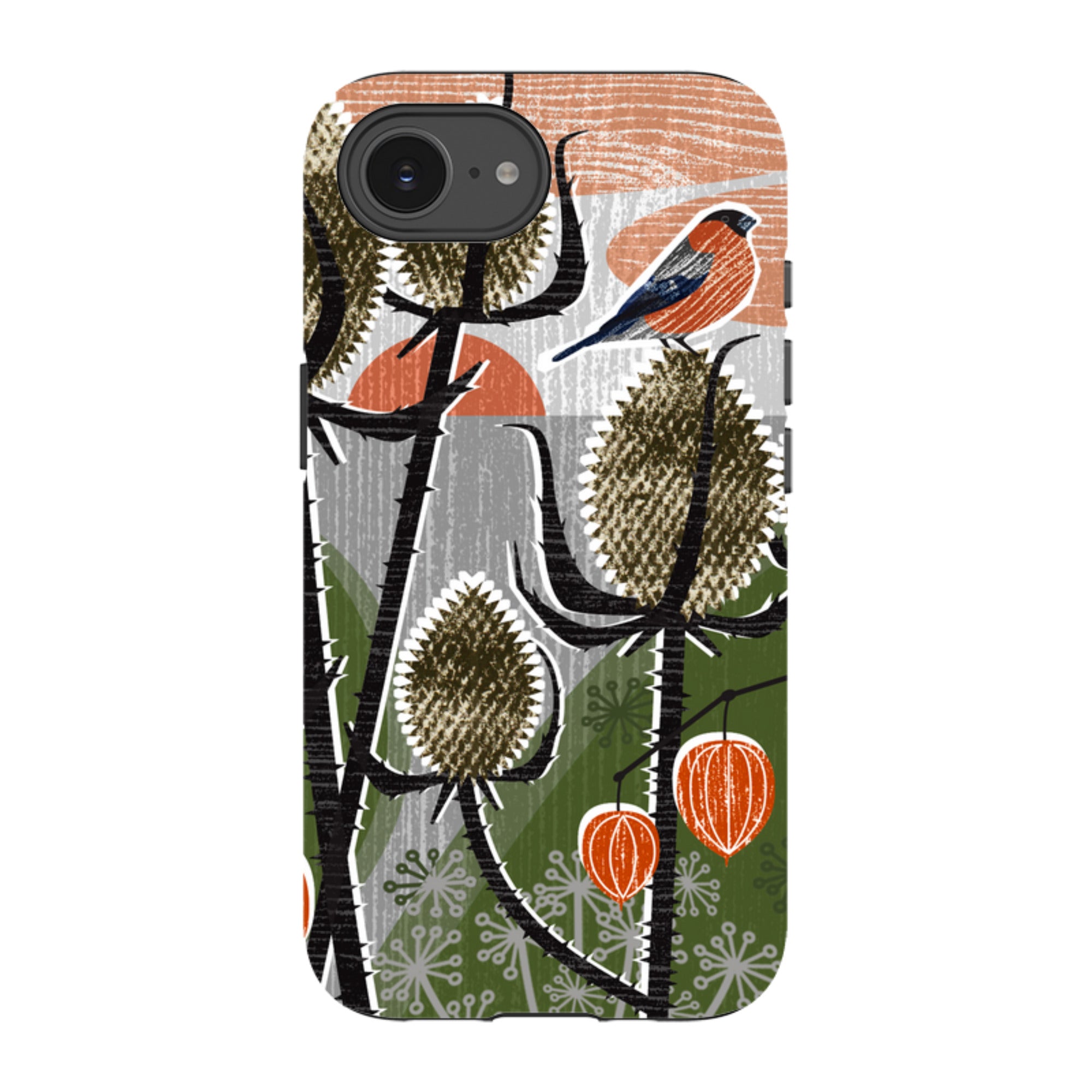 iPhone Tough Case - Thistle By Liane Payne