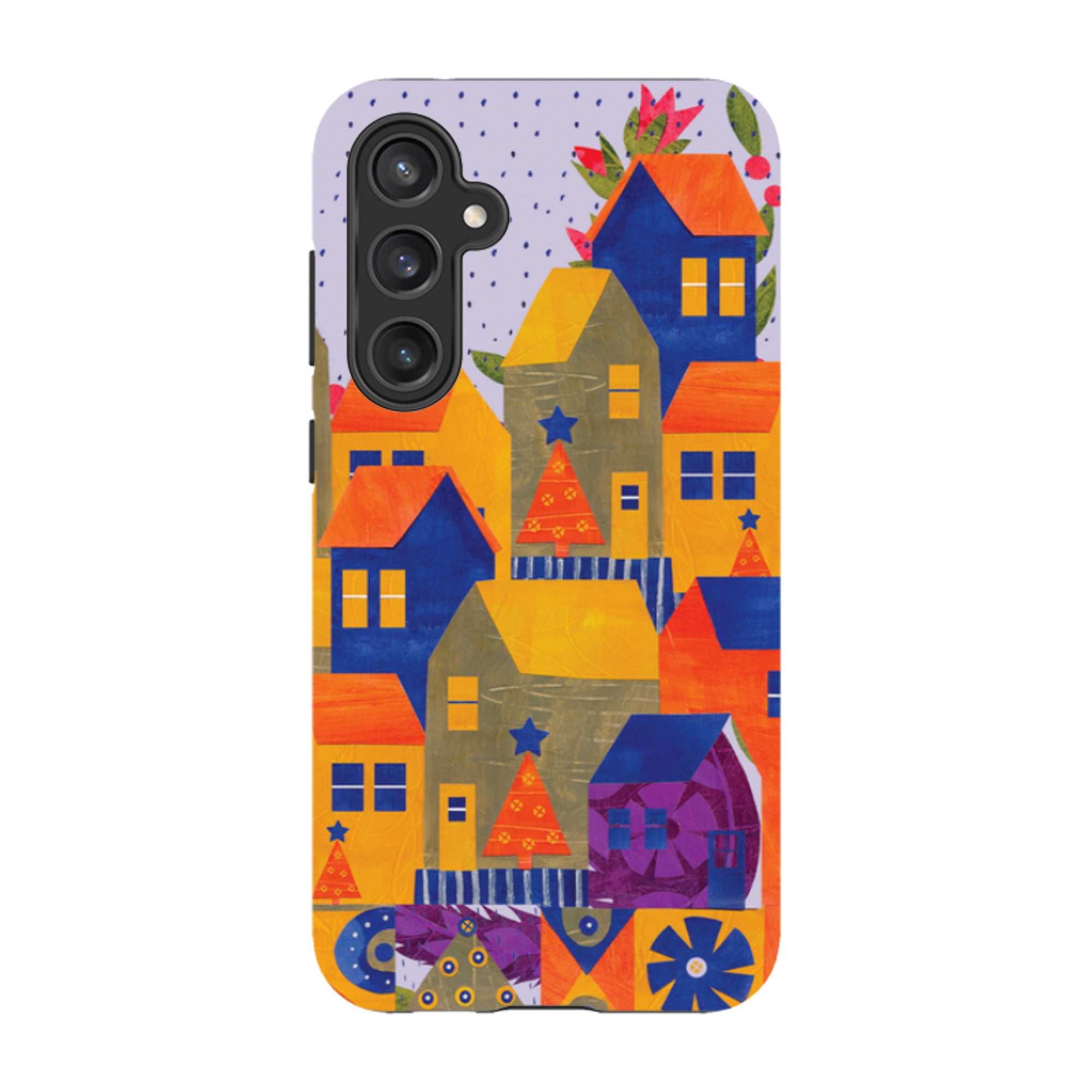 Samsung Tough Case - Winter Village I By Tracey English