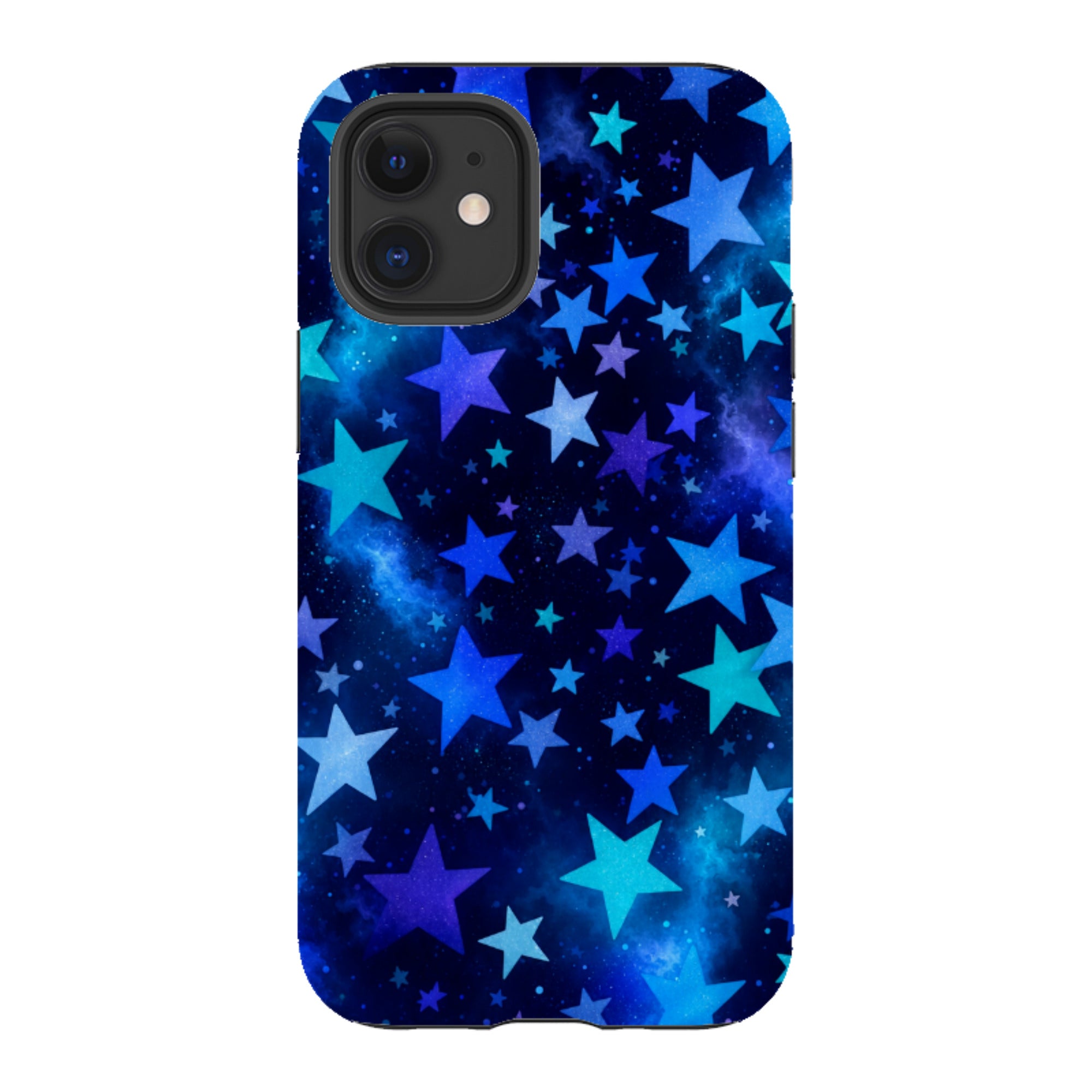 iPhone Tough Case - Blue Galaxy Star